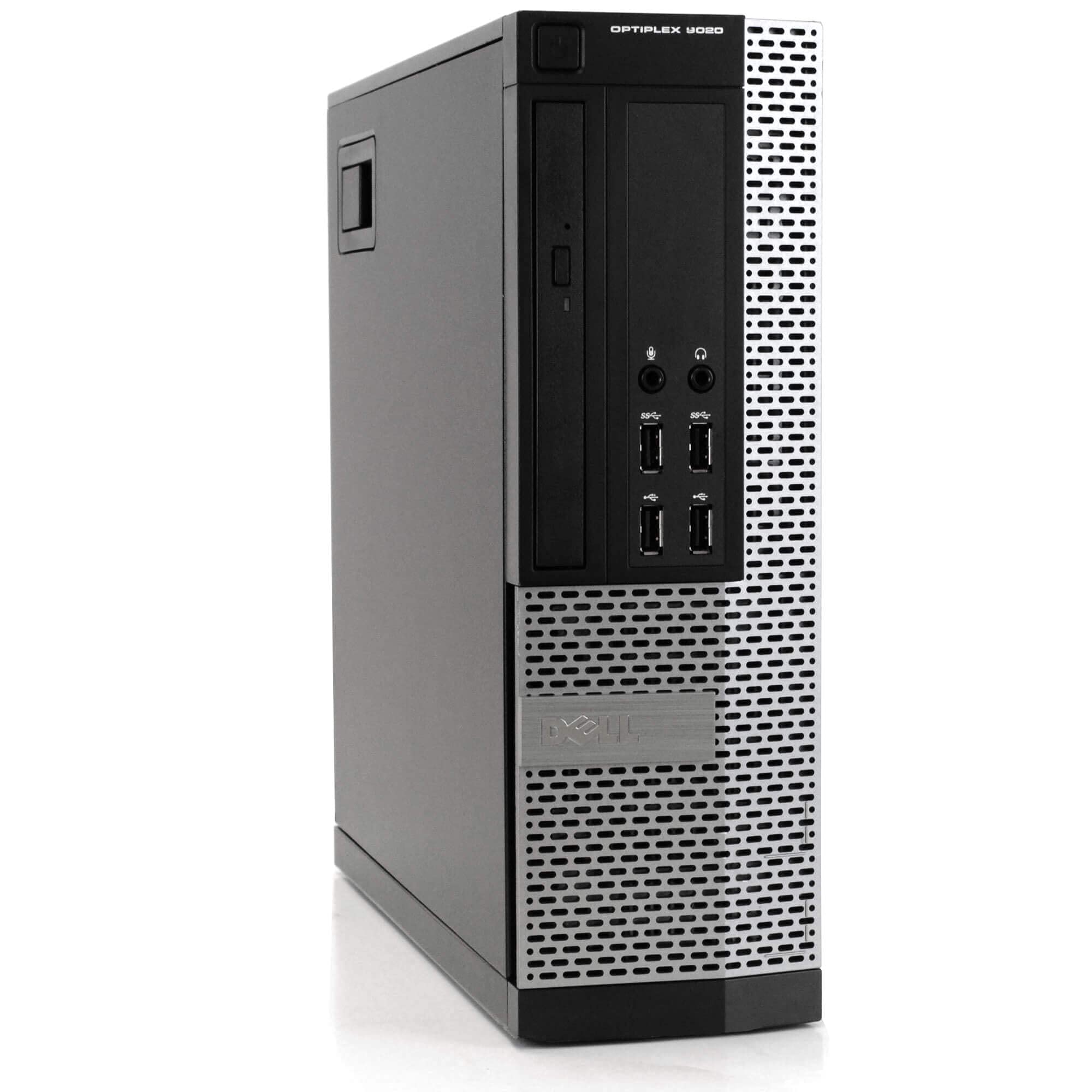 Dell Optiplex 9020 Desktop Computer PC, Intel Quad-Core i5, 500GB HDD Storage, 8GB DDR3 RAM, WiFi, 20 in Monitor, RGB Productivity Bundle, Windows 11 Pro (Renewed)