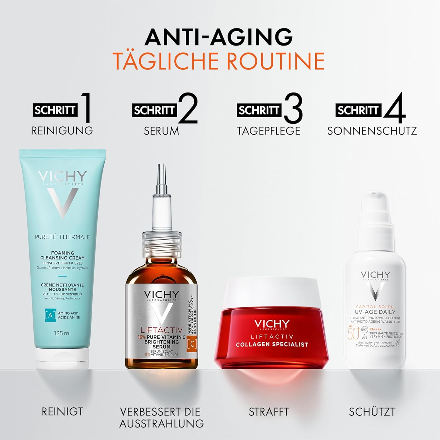 Vichy Liftactiv Vitamin C 16% Serum for Anti Aging & Brightening 20ml