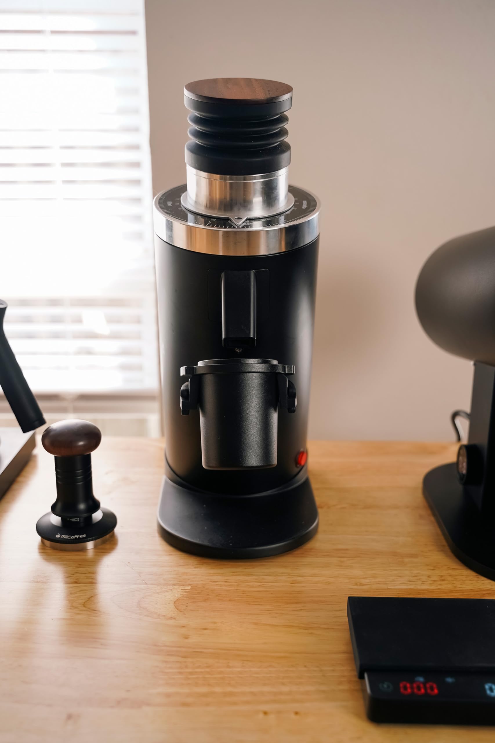 MiiCoffee DF64 II Single Dosing Coffee Grinder (Black)