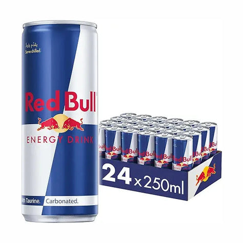 Red Bull Energy Drink - 250 ml (Pack of 24)
