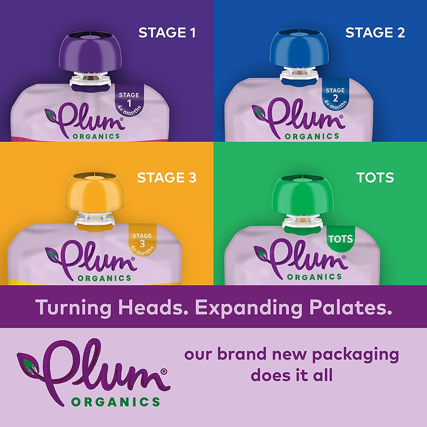 Plum Organics Variety Pack, 12+ Months – Toddler’s Flavor Expedition – Mighty Builder Organic Fruit & Veggie Pouches – 4 oz Pouch, Pack of 18 (Amazon Exclusive)