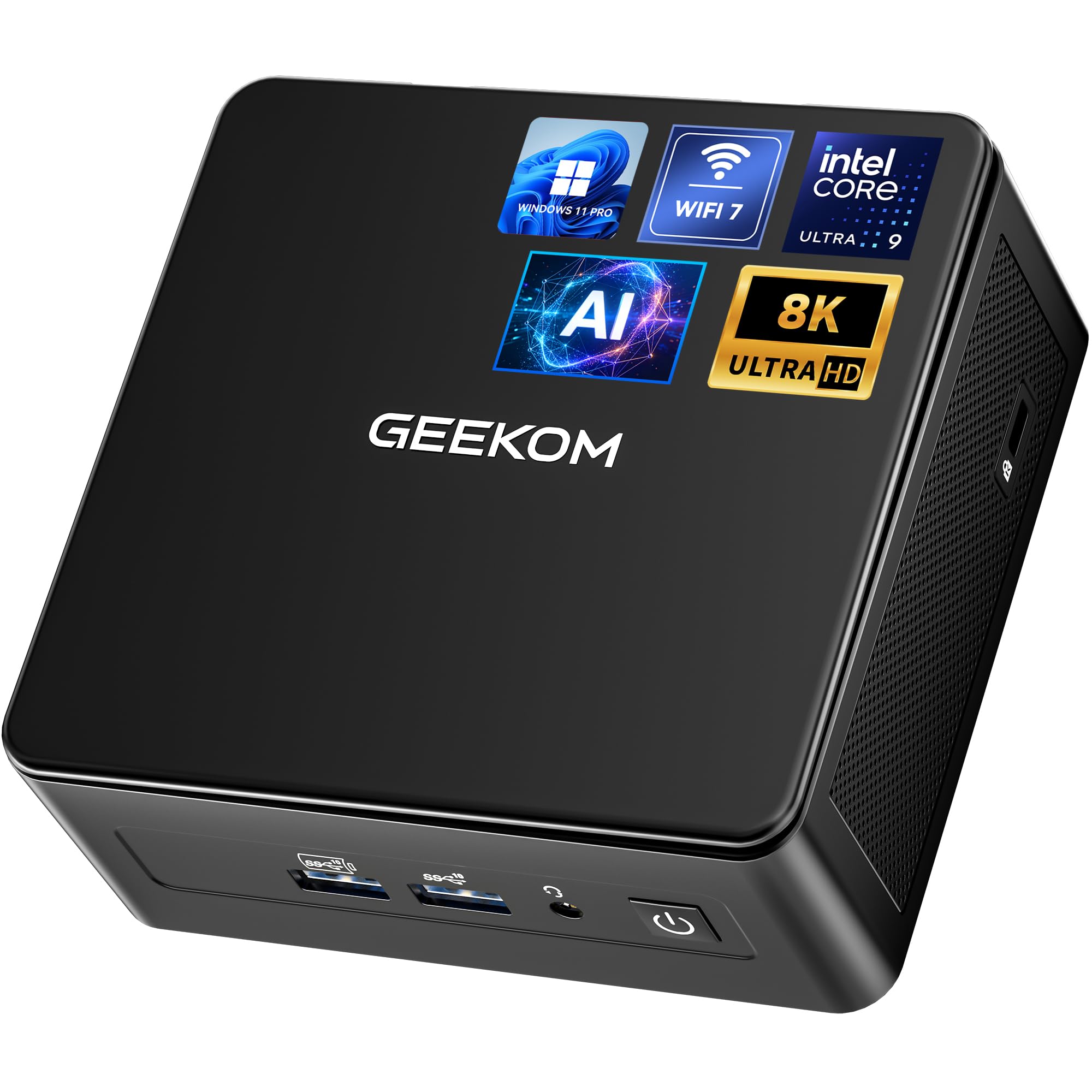 High Speed GEEKOM IT13 Mini PC 2026 with 13th Gen Intel i5-13600H |1TB SSD | 16GB RAM | Windows 11 Pro | 2 X USB4.0(40Gbps) | Quad Display| WiFi 6E |SD Slot | Intel NUC13 Replacement Desktop Computers