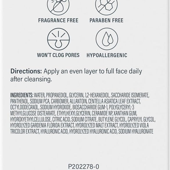 Cetaphil Ceramide Serum, Hydrates and Restores Skin Barrier, Formulated with Ceramides & Centella Asiatica, Designed for Sensitive Skin, Fragrance Free, Dermatologist Tested, 1oz