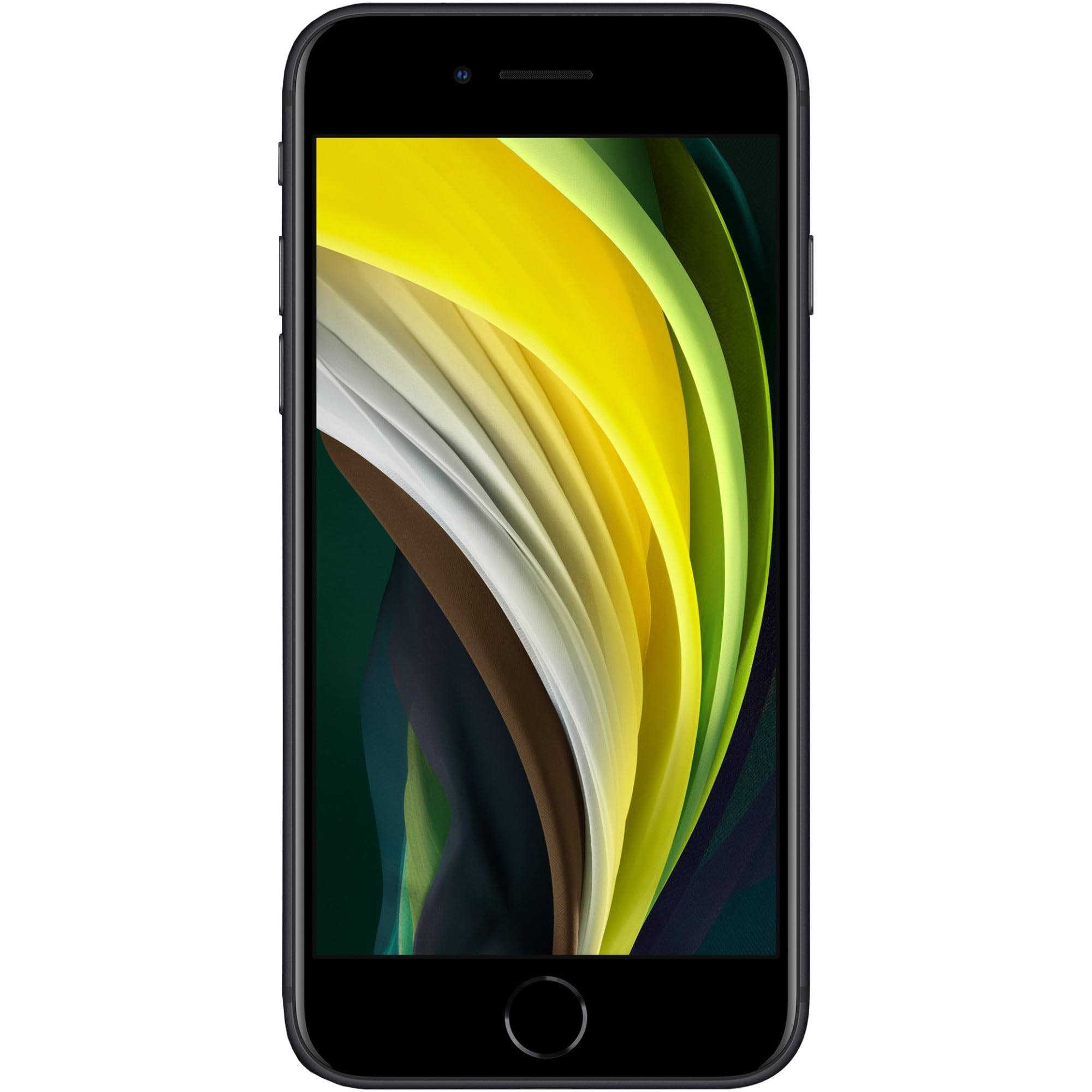 Apple iPhone SE 2nd Generation, US Version, 64GB, Black - Unlocked (Renewed) | Compact design