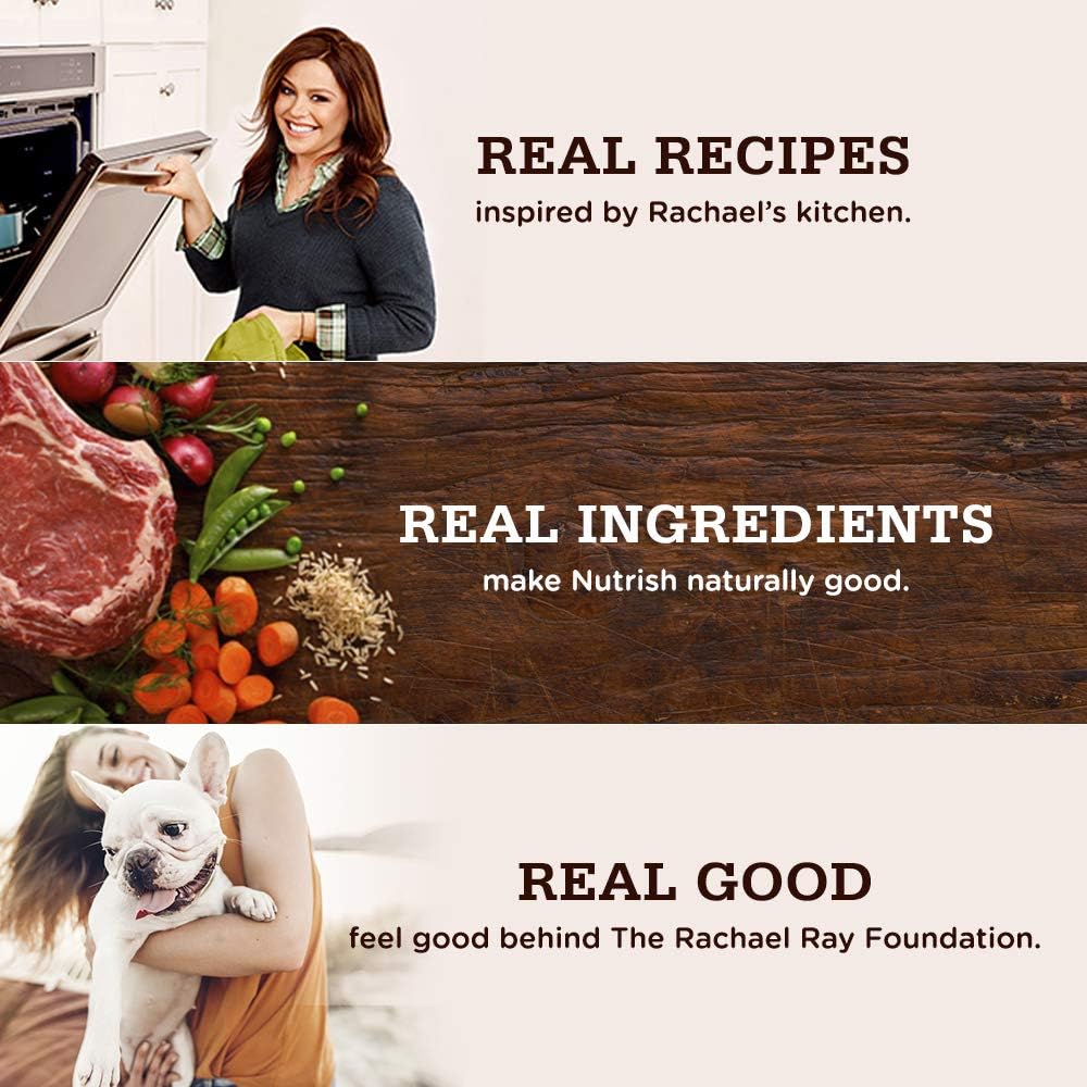 Nutrish Bright Puppy Premium Natural Dry Dog Food, Real Chicken & Brown Rice Recipe, 14 Pounds (Packaging May Vary), (Rachael Ray