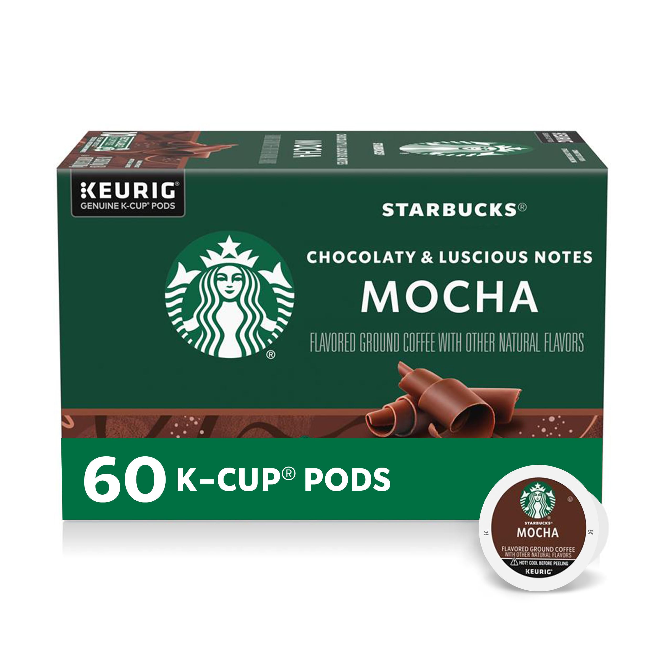 Starbucks K-Cup Coffee Pods, Medium Roast Hot or Iced Coffee, Pike Place Roast, 96 Keurig Pods