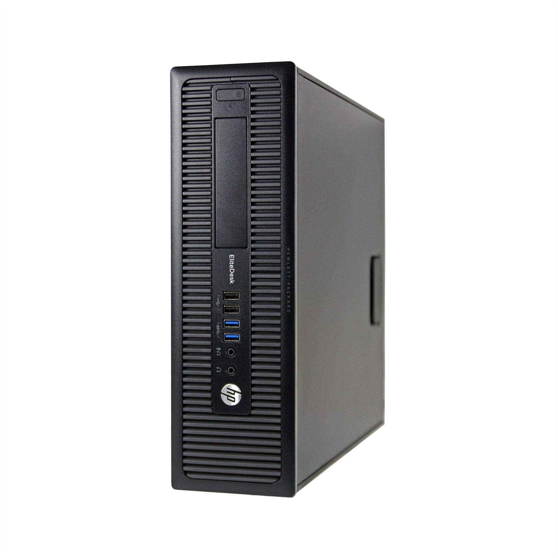 HP EliteDesk 800 G1 SFF High Performance Business Desktop Computer, Intel Quad Core i5-4590 Upto 3.7GHz, 16GB RAM, 1TB HDD, 256GB SSD (Boot), WiFi, Windows 11 Professional (Renewed)