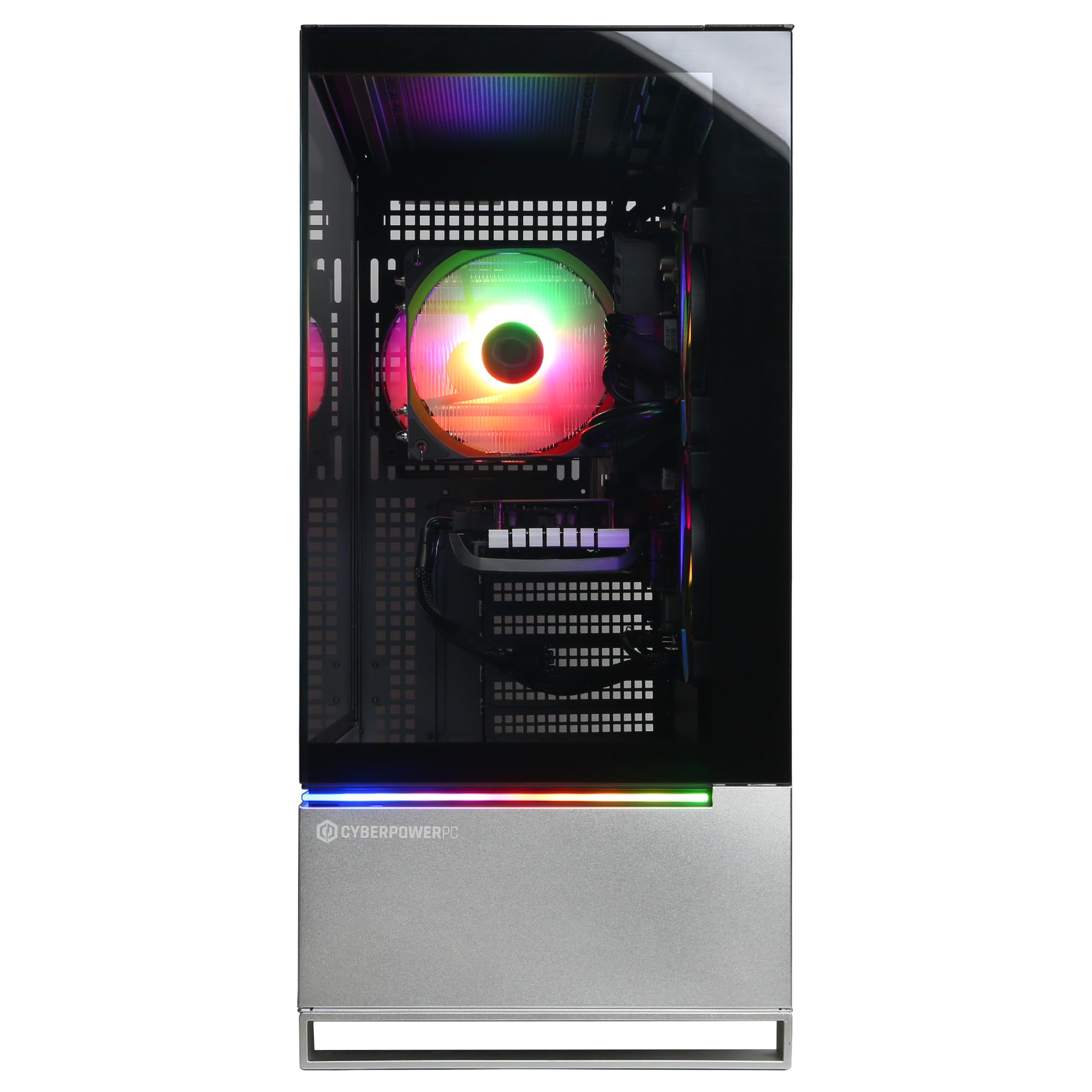 CyberPowerPC Gamer Master Gaming PC, AMD Ryzen 7 8700F 4.1GHz, GeForce RTX 5060 Ti 8GB, 16GB DDR5, 1TB PCIe 4.0 SSD, WiFi Ready & Windows 11 Home (GMA2900A3)