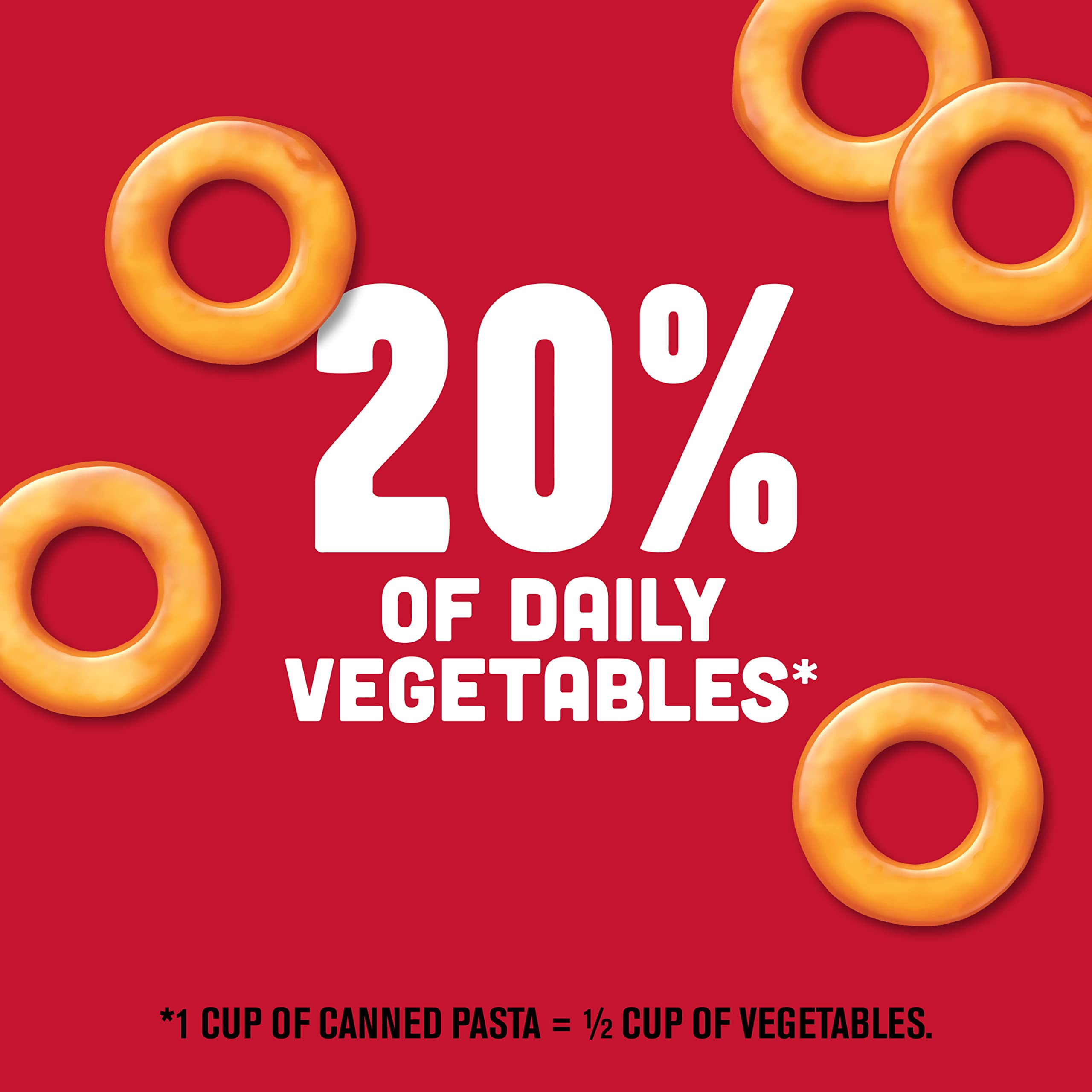 SpaghettiOs Canned Pasta with Meatballs, 15.6 oz Can (12 Pack)