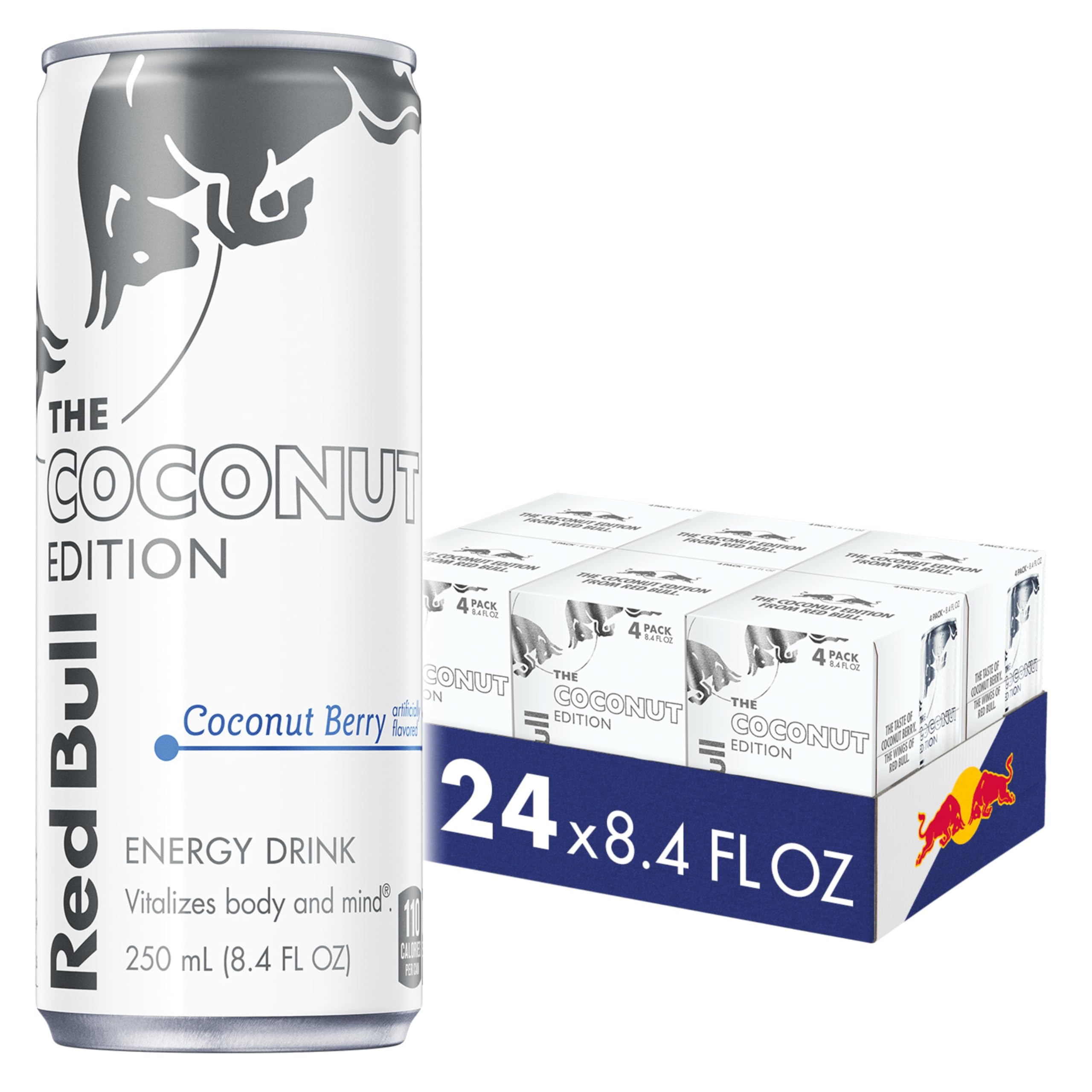 Red Bull Summer Edition Juneberry Energy Drink, 8.4 Fl Oz, 24 Cans