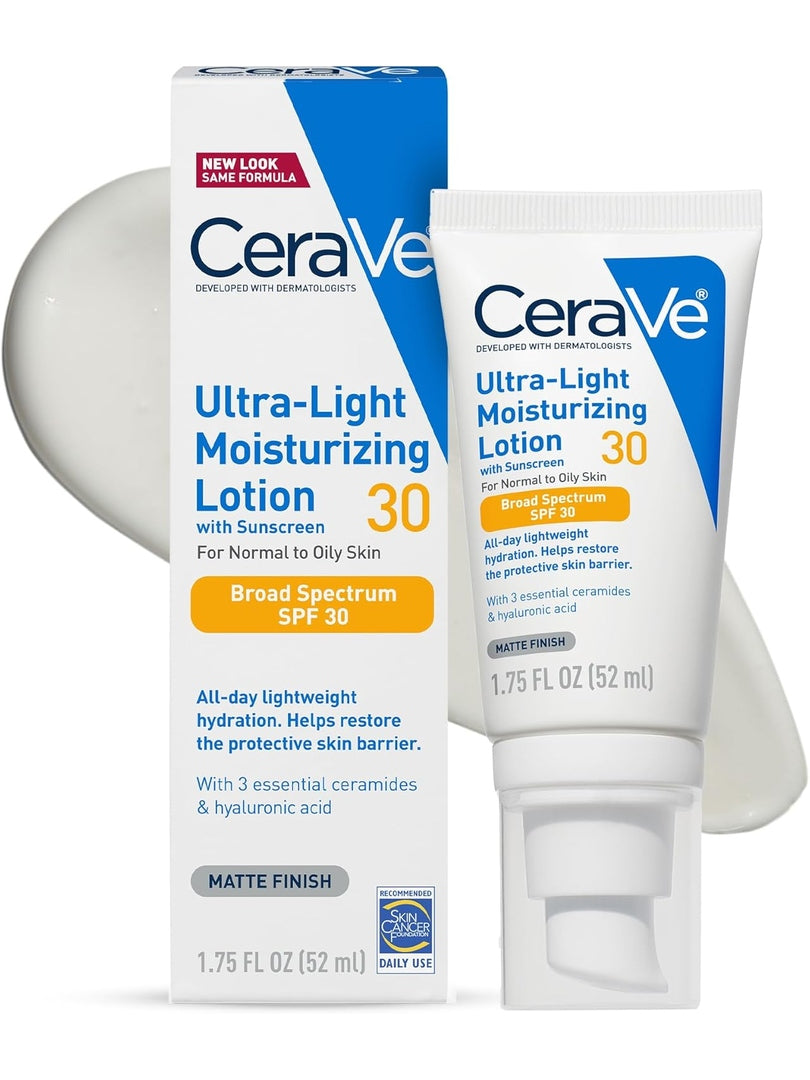 Cerave Pm Facial Moisturizing Lotion, 3 Oz., Multiplied With Derma Roller, 3 Fl Oz (Pack Of 1)