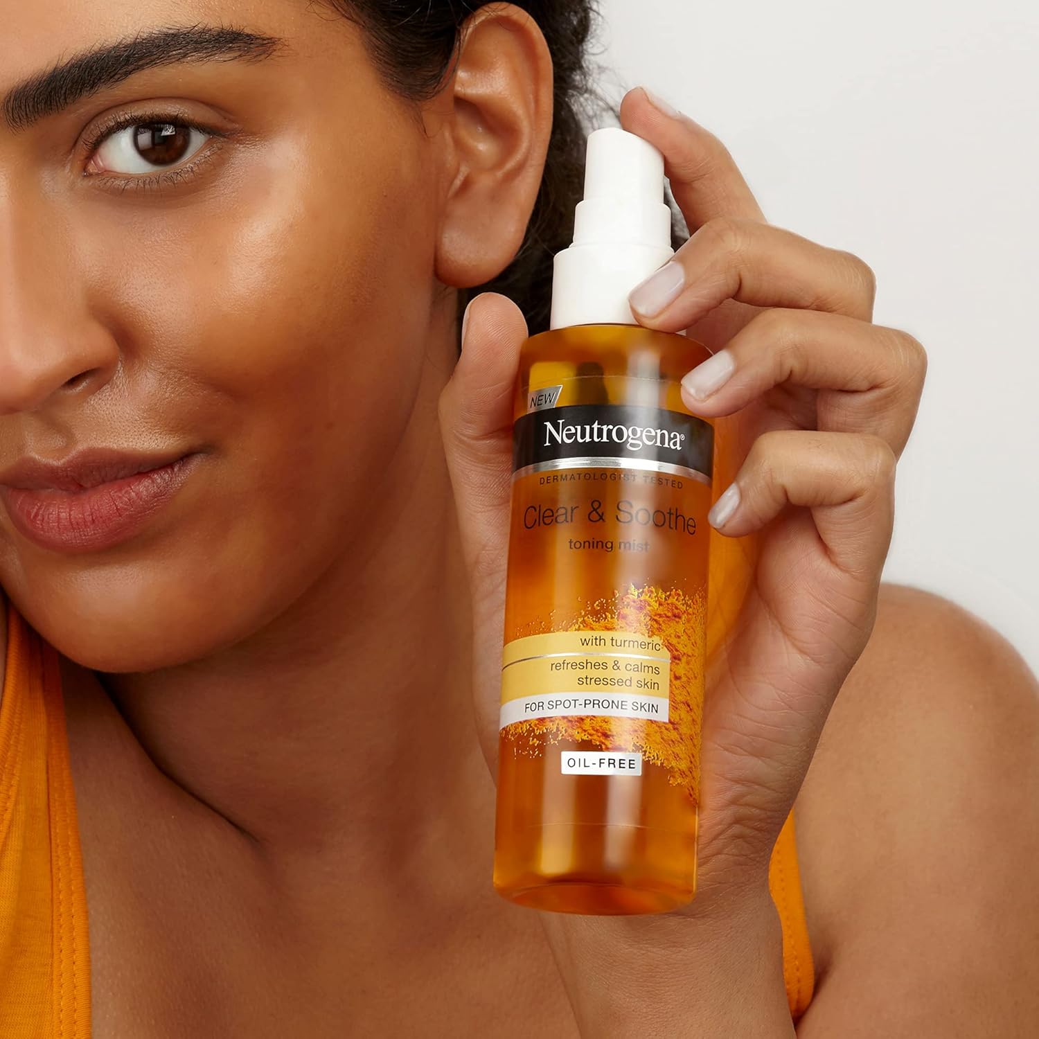 Neutrogena, Clear and Soothe Toning Mist, 125 ml, (Pack of 1)