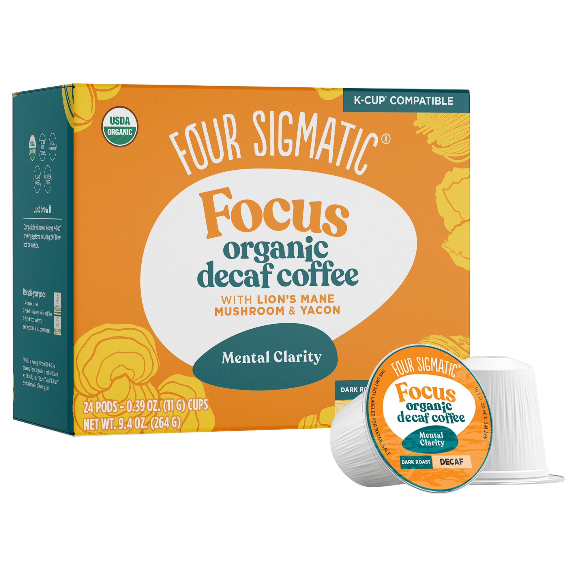 Four Sigmatic Mushroom Coffee K-Cups