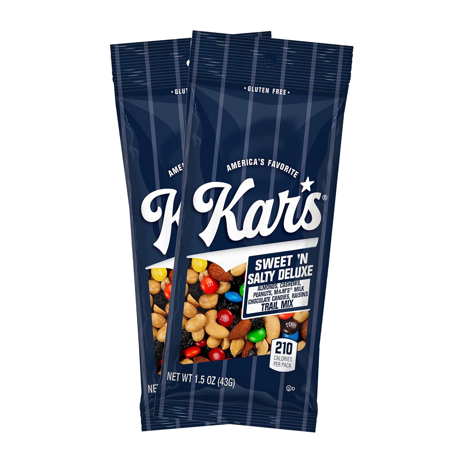 Kar’s Nuts Sweet ‘N Salty Trail Mix, 2 oz Pouch (Pack of 72), Gluten-Free Trail Mix Snack