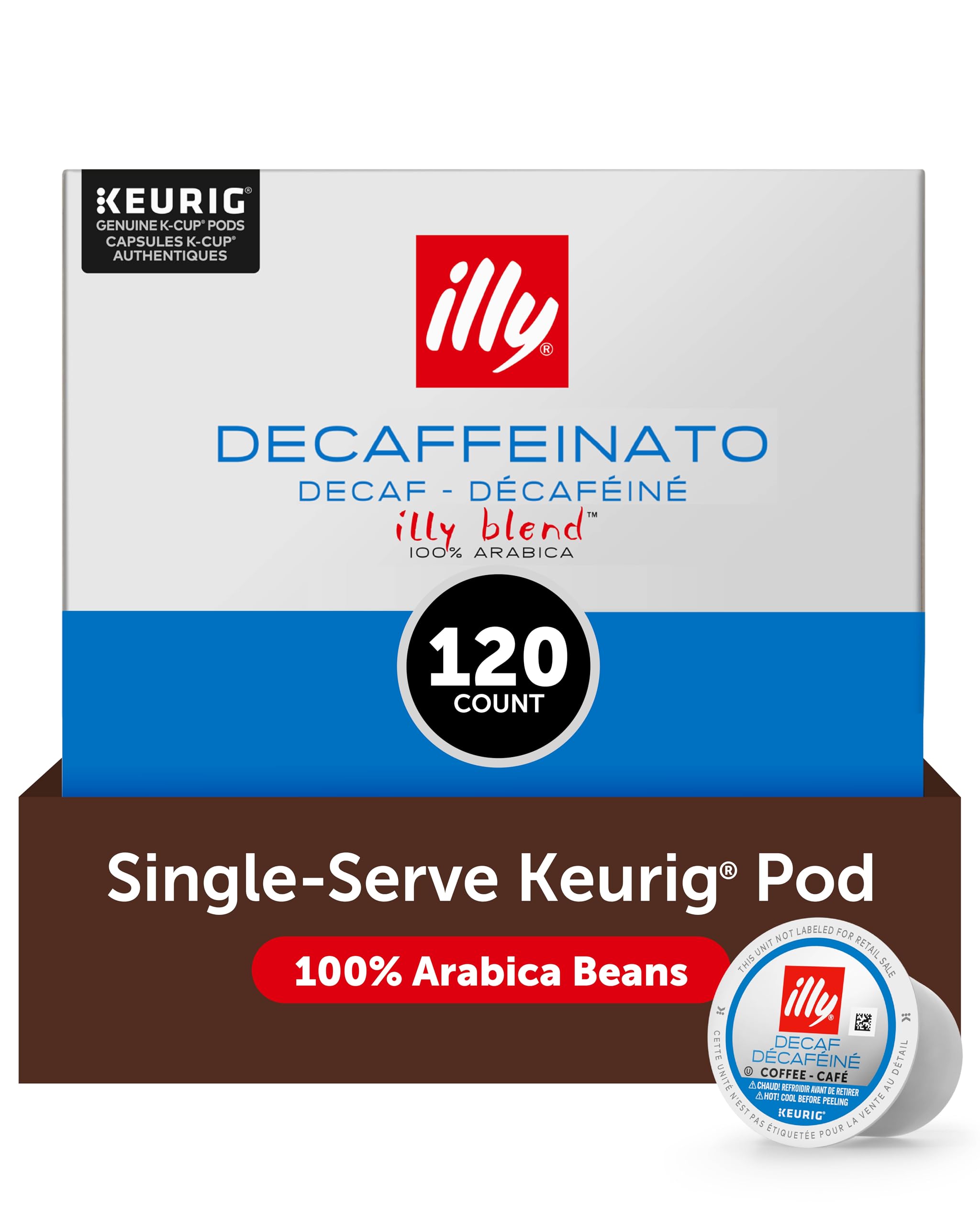 Illy Coffee K Cups - Pods For Keurig Machines – Classico Roast - Caramel, Orange Blossom & Jasmine - Mild, Flavorful & Balanced Flavor - No Preservatives – 32 Count