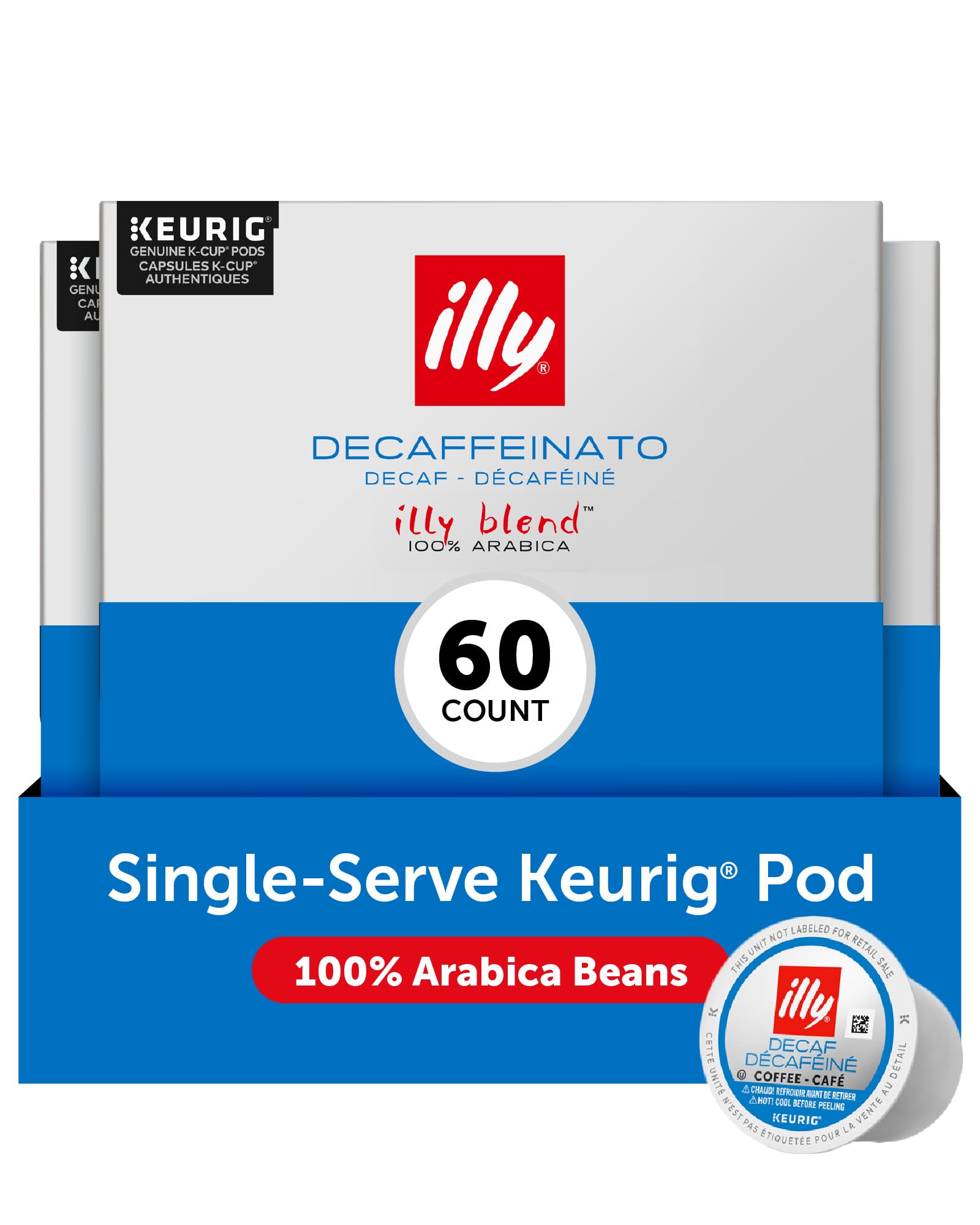 Illy Coffee K Cups - Pods For Keurig Machines – Classico Roast - Caramel, Orange Blossom & Jasmine - Mild, Flavorful & Balanced Flavor - No Preservatives – 32 Count