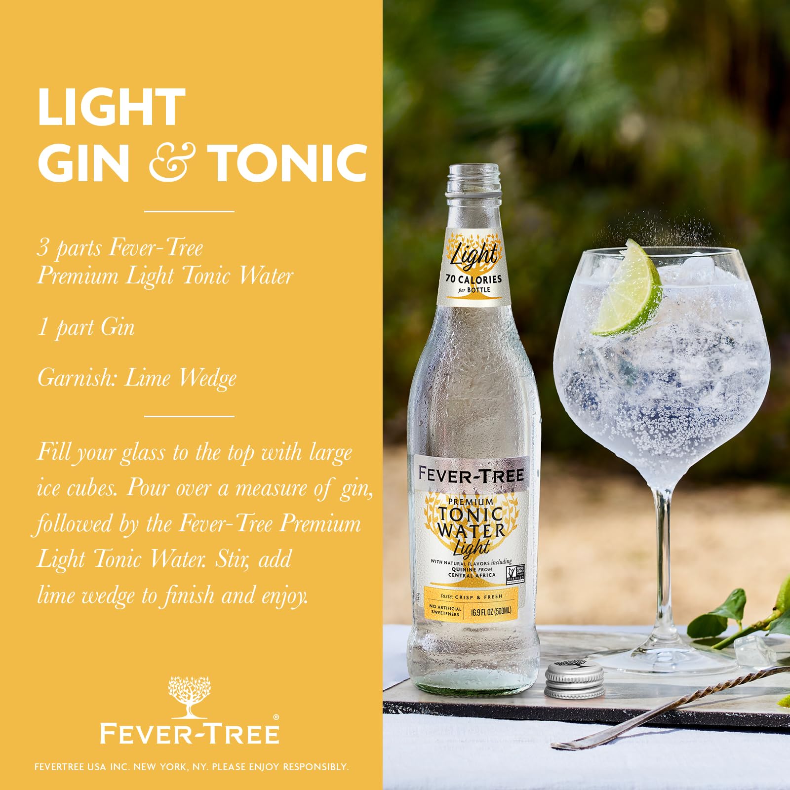 Fever Tree Tonic Water - Premium Quality Mixer - Refreshing Beverage for Cocktails & Mocktails. Naturally Sourced Ingredients, No Artificial Sweeteners or Colors - 150 ML Cans - Pack of 24