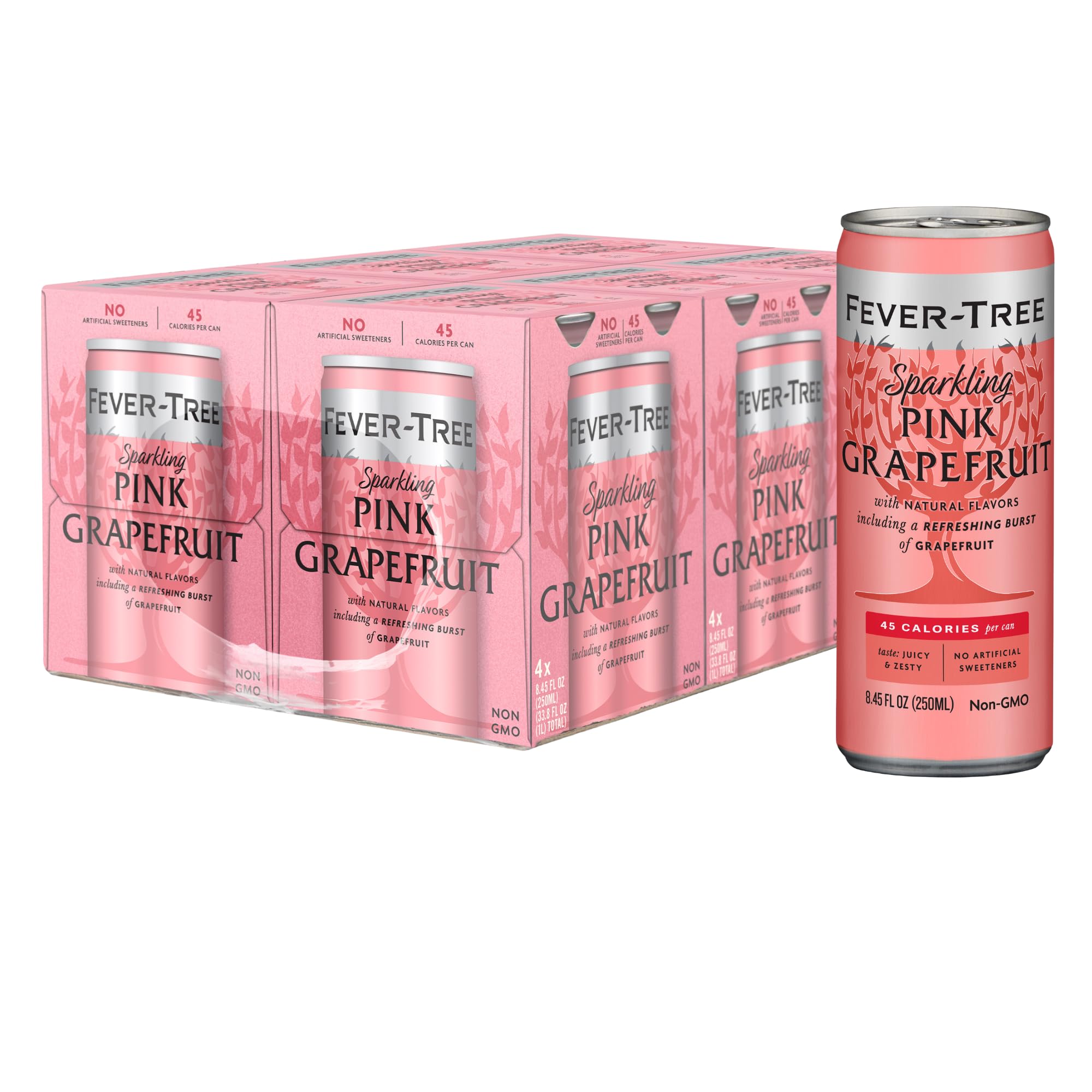 Fever Tree Club Soda Club Soda - Premium Quality Delicate with perfect carbonation - Refreshing Beverage for Cocktails & Mocktails. Naturally Sourced Ingredients, No Artificial Sweeteners or Colors - 5.07 Fl Oz (Pack of 24)(Packaging May Vary)