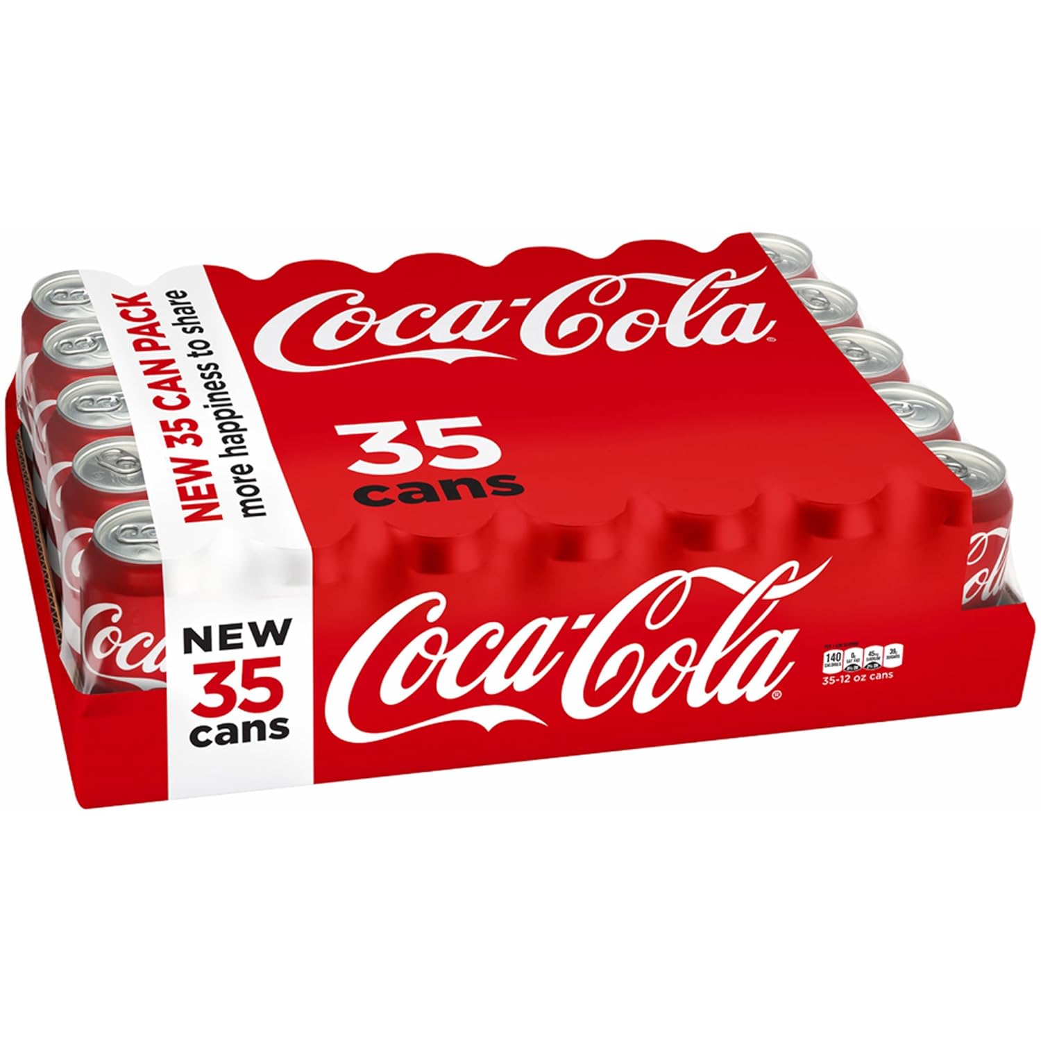 Coca-Cola Fridge Pack Soda Soft Drink, 12 fl oz Cans, 12 Pack - Classic Cola Soda Cans