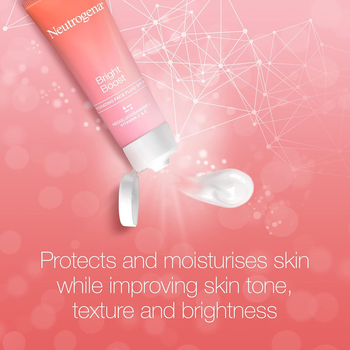 Neutrogena Gel Cream, Bright Boost, reduces appearance of dark spots, uneven skin tone and fine lines , lightweight formula ,50 ml