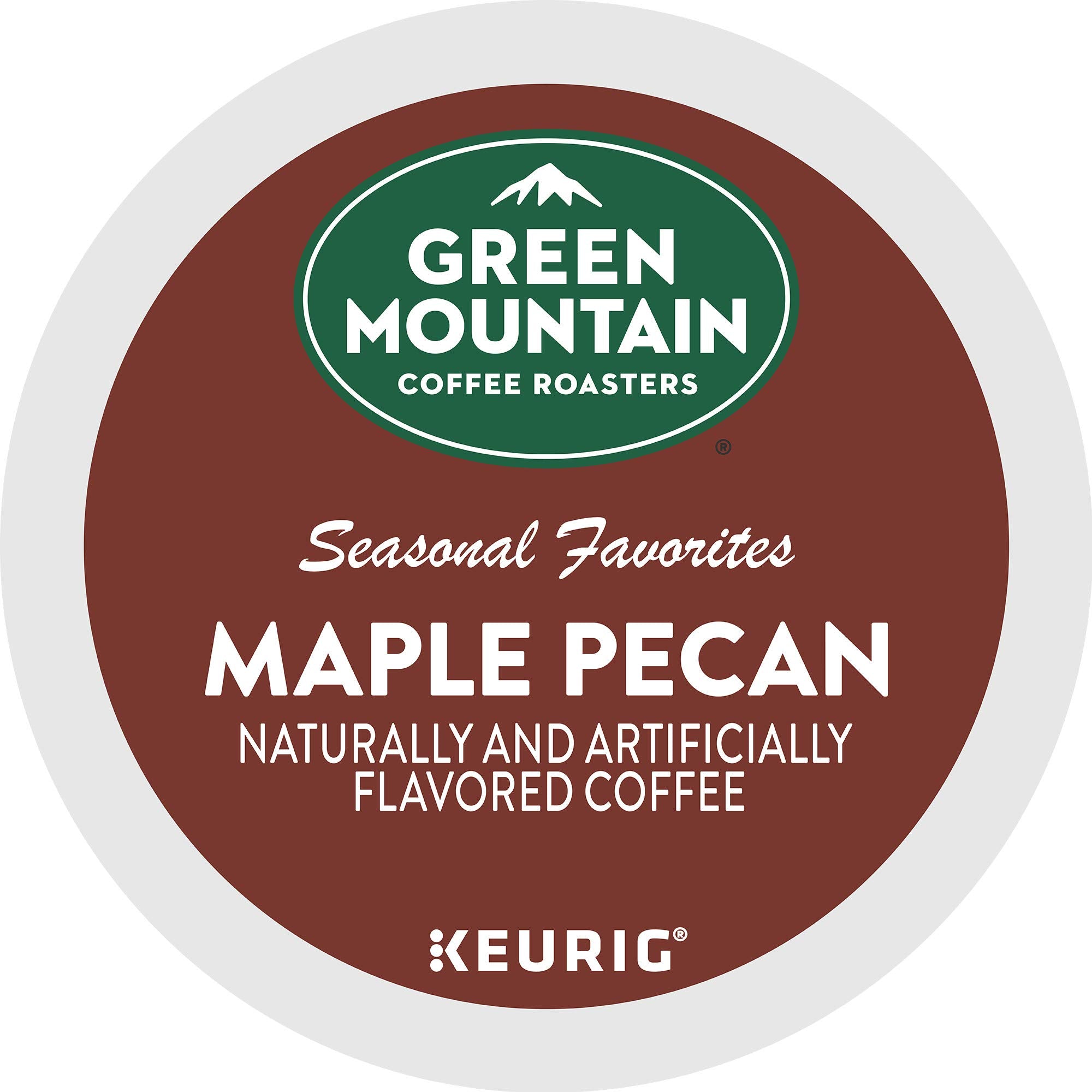 Green Mountain Coffee Roasters Caramel Vanilla Cream Keurig Single-Serve K-Cup pods, Light Roast Coffee, 72 Count