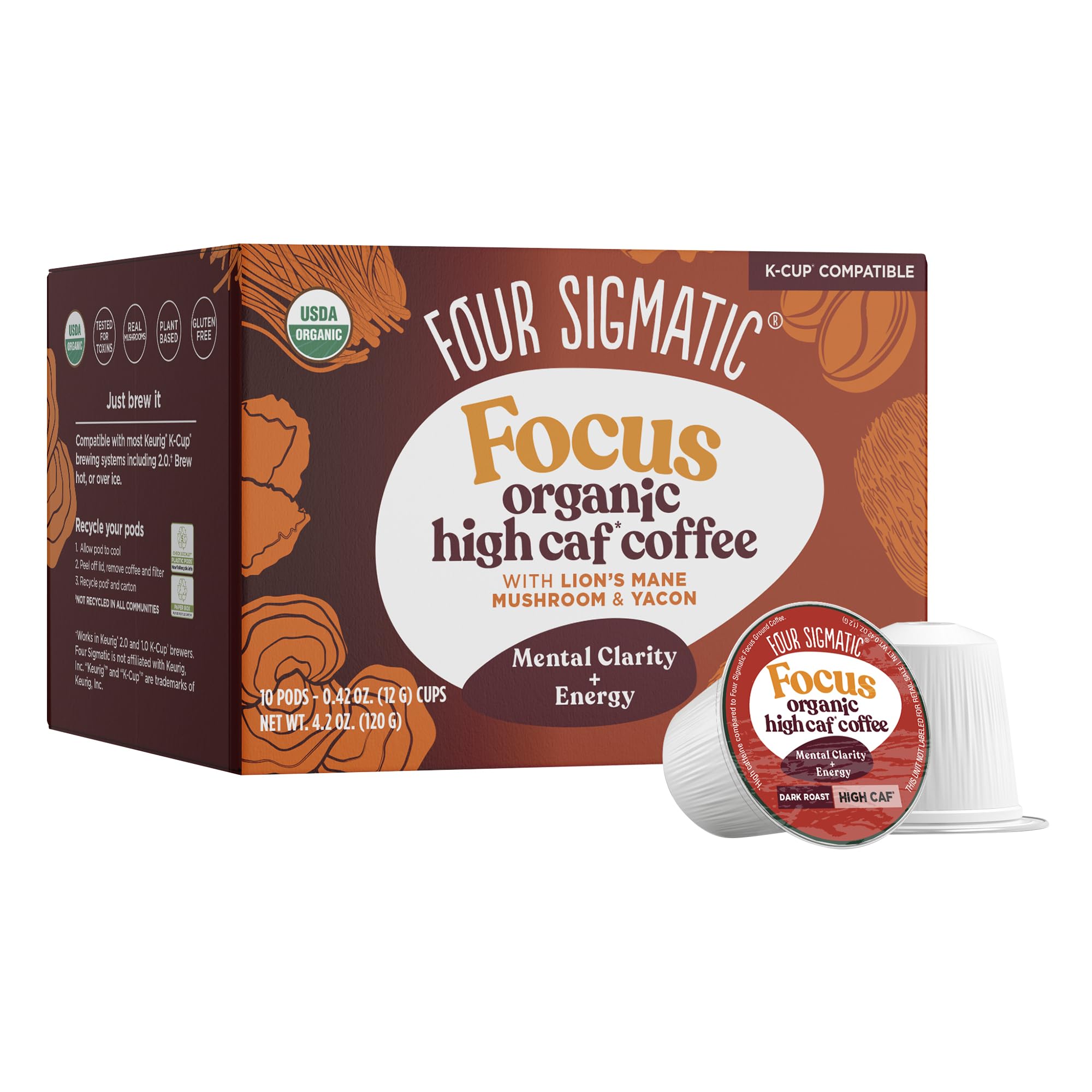 Four Sigmatic Mushroom Coffee K-Cups