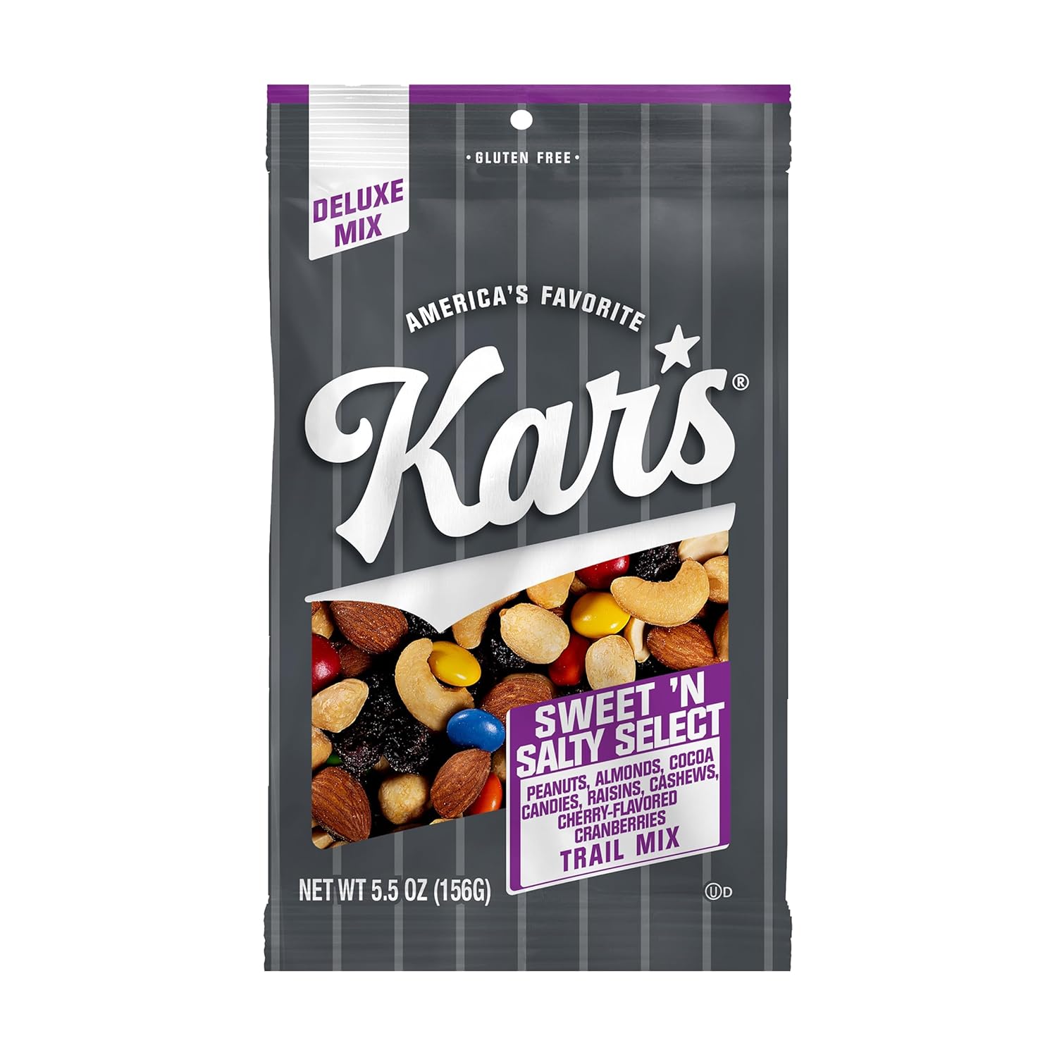 Kar’s Nuts Sweet ‘N Salty Trail Mix, 2 oz Pouch (Pack of 72), Gluten-Free Trail Mix Snack