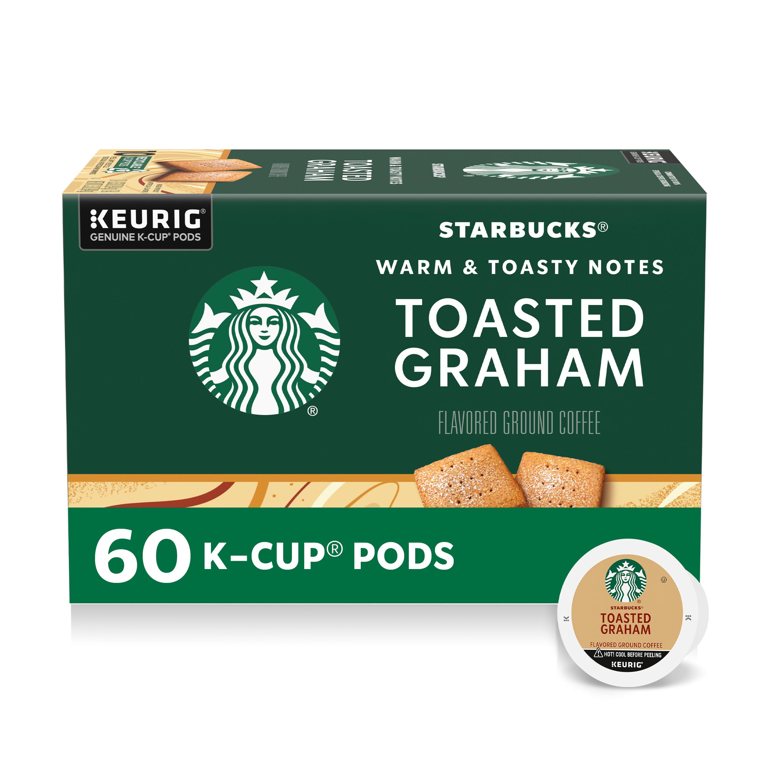 Starbucks K-Cup Coffee Pods, Medium Roast Hot or Iced Coffee, Pike Place Roast, 96 Keurig Pods