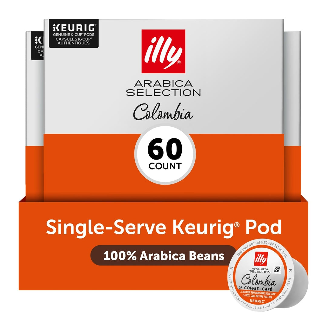 Illy Coffee K Cups - Pods For Keurig Machines – Classico Roast - Caramel, Orange Blossom & Jasmine - Mild, Flavorful & Balanced Flavor - No Preservatives – 32 Count