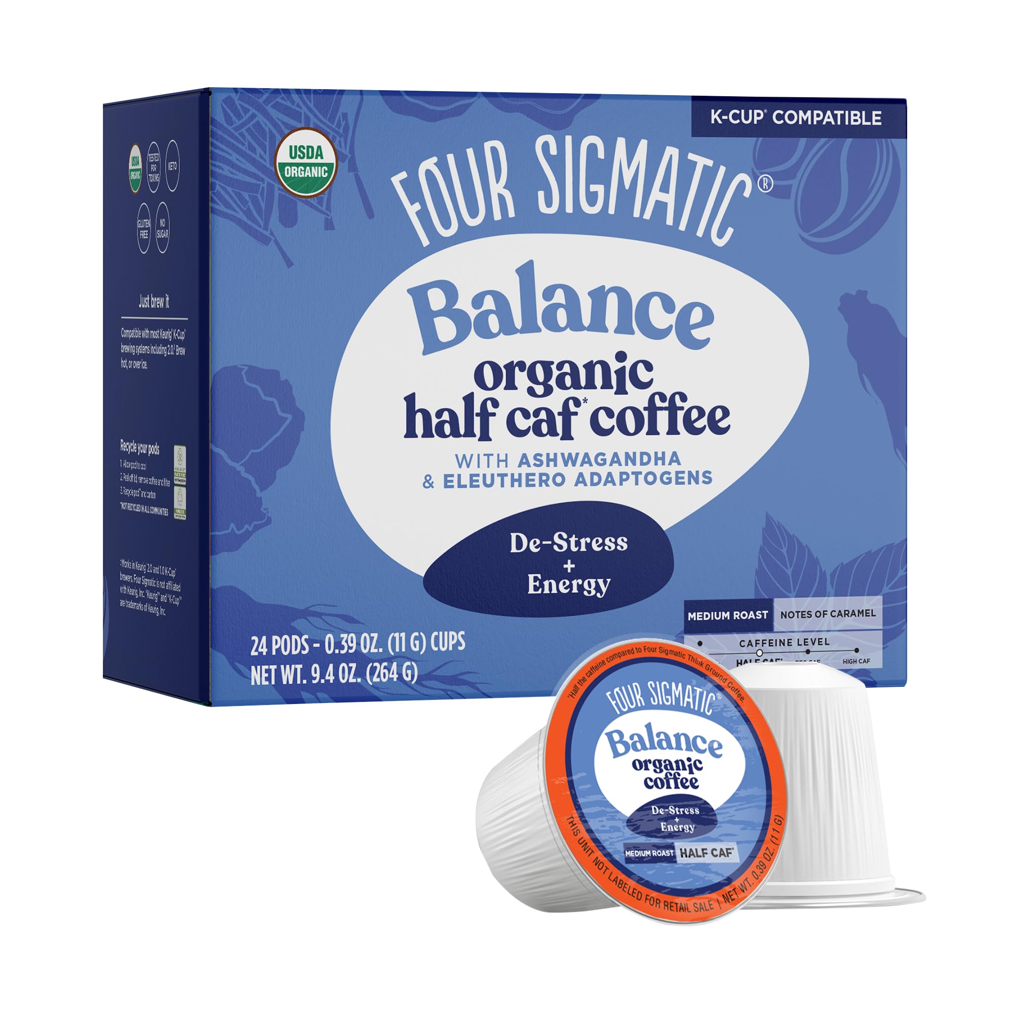 Four Sigmatic Mushroom Coffee K-Cups