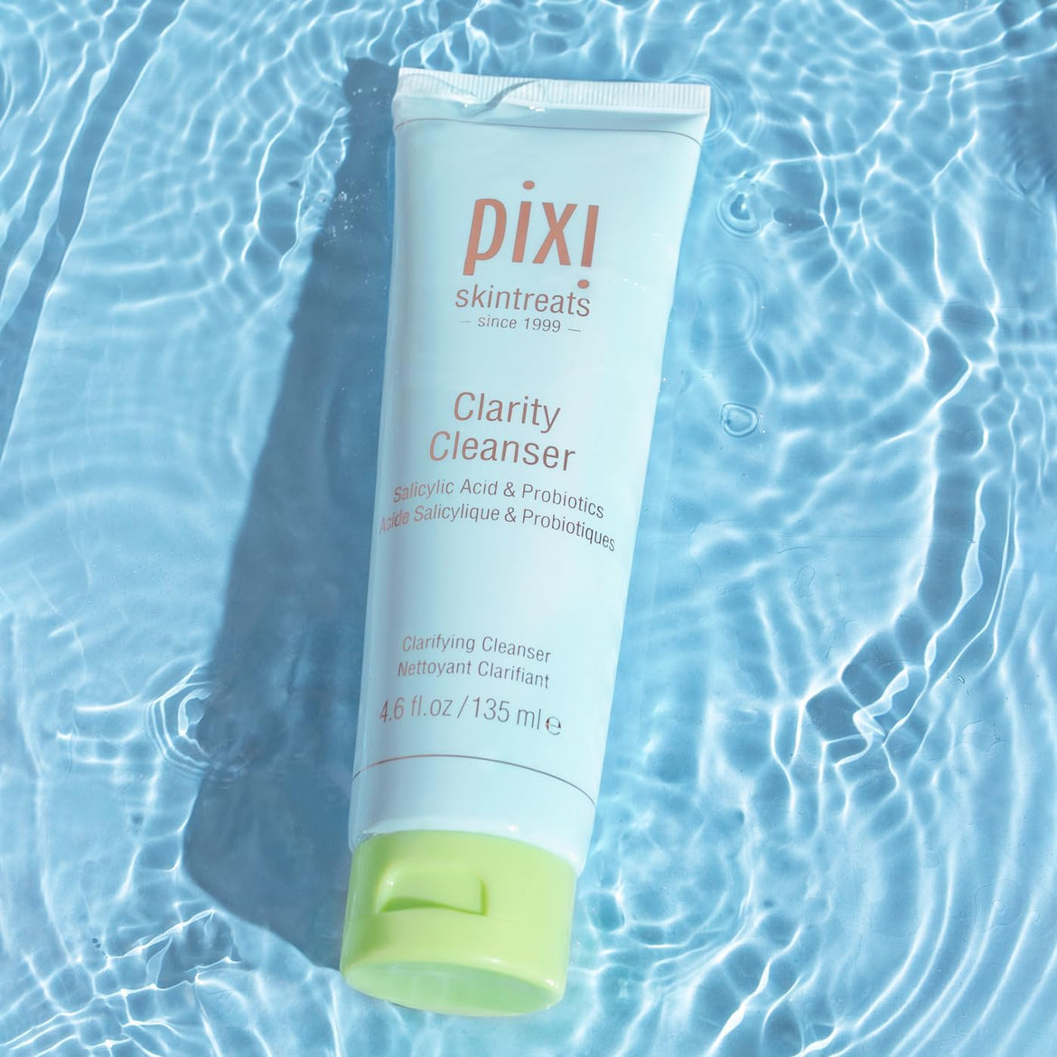 Pixi Beauty Clarity Cleanser | Gentle & Effective Facial Cleanser | Helps Minimize Pores | Promote A Clearer, Healthier Complexion | 4.6 Fl Oz