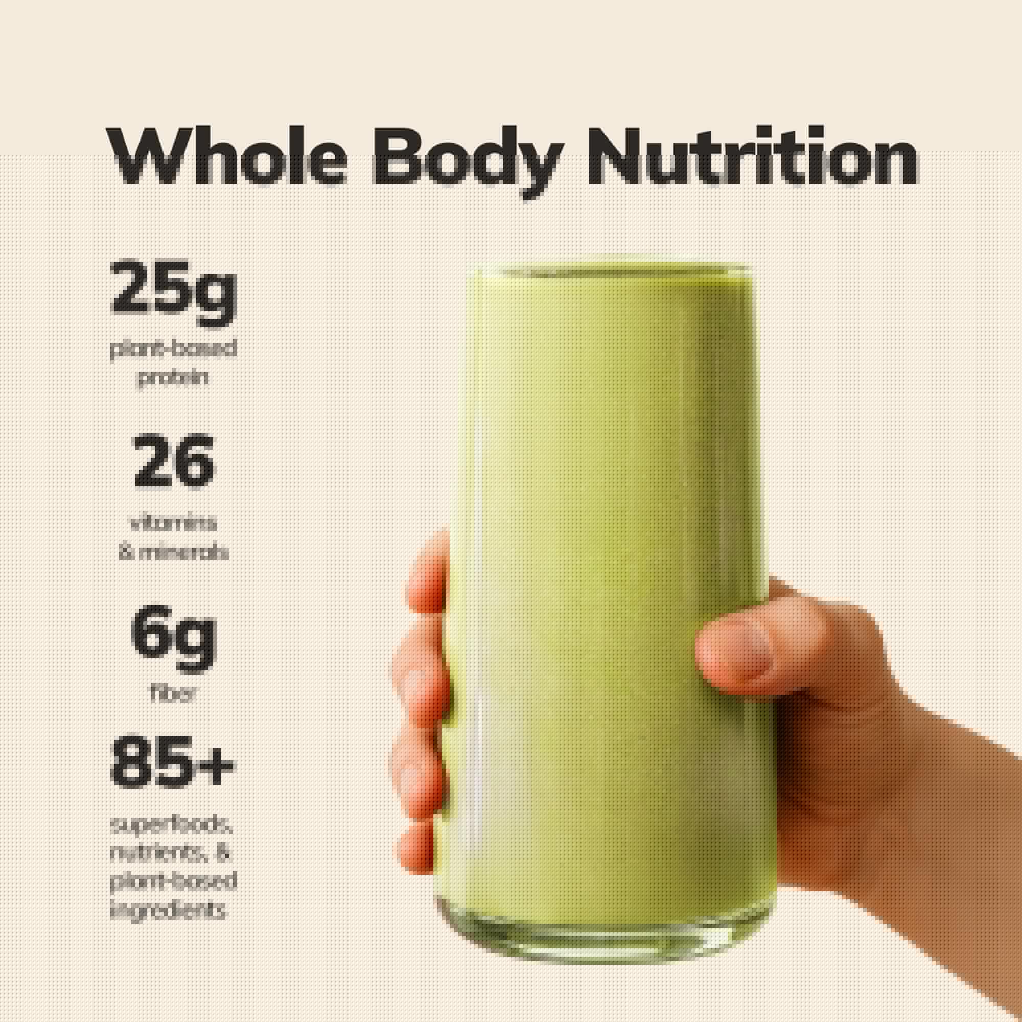 Ka’Chava Whole Body Meal Shake Vanilla 2 lb – Vegan Protein Powder with 85+ Superfoods & Greens – Plant-Based Meal Replacement with Probiotics & Digestive Enzymes – Gluten & Dairy Free (15 Servings)