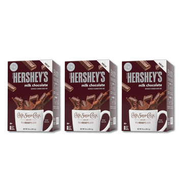 Candy Shop Cocoa HERSHEY'S Milk Chocolate Cocoa Mix, Hot Chocolate, Make Hot or Iced Cocoa, Made With Real Milk, Gluten Free, 1.25 oz packet (24 count)