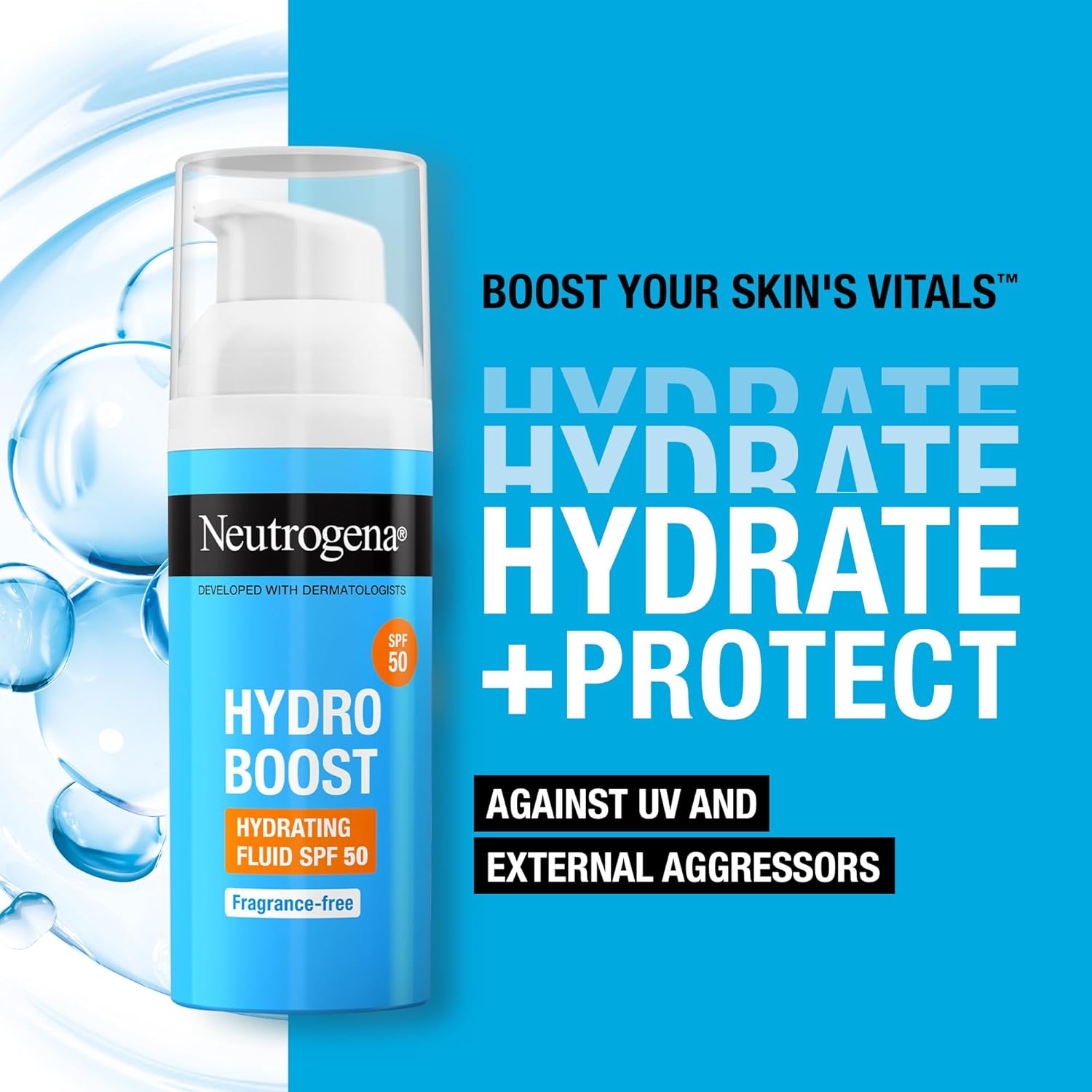 Hydro Boost Hyaluronic Acid Moisturizer SPF 50