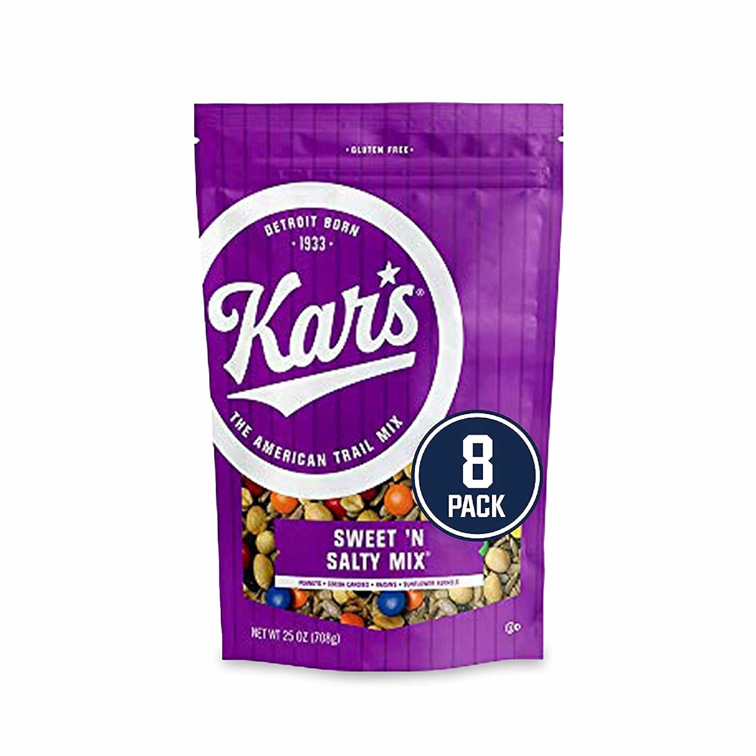 Kar’s Nuts Sweet ‘N Salty Trail Mix, 2 oz Pouch (Pack of 72), Gluten-Free Trail Mix Snack