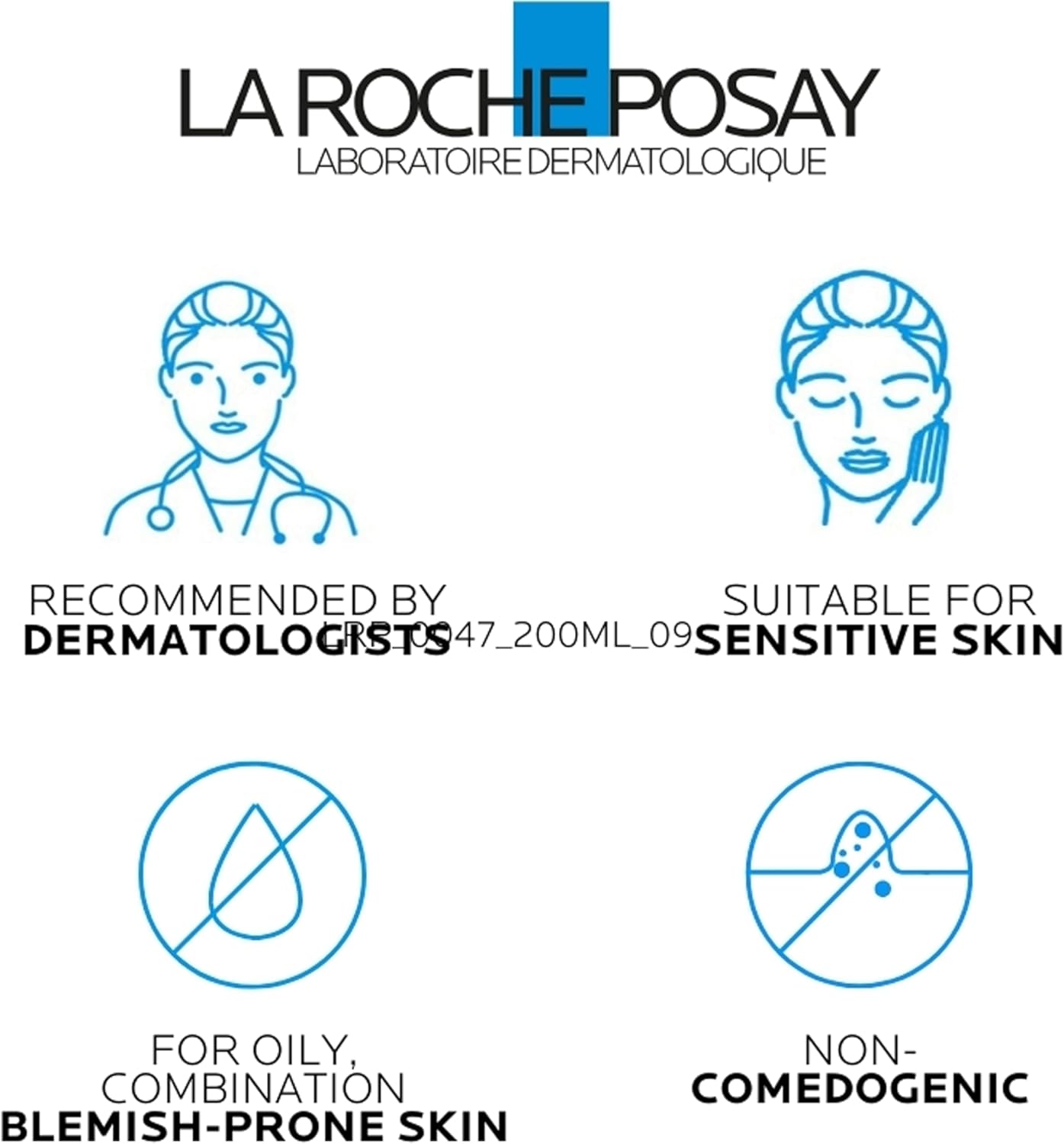 La Roche-Posay Effaclar Micropeeling Cleansing Gel with Salicylic Acid For Oily Skin