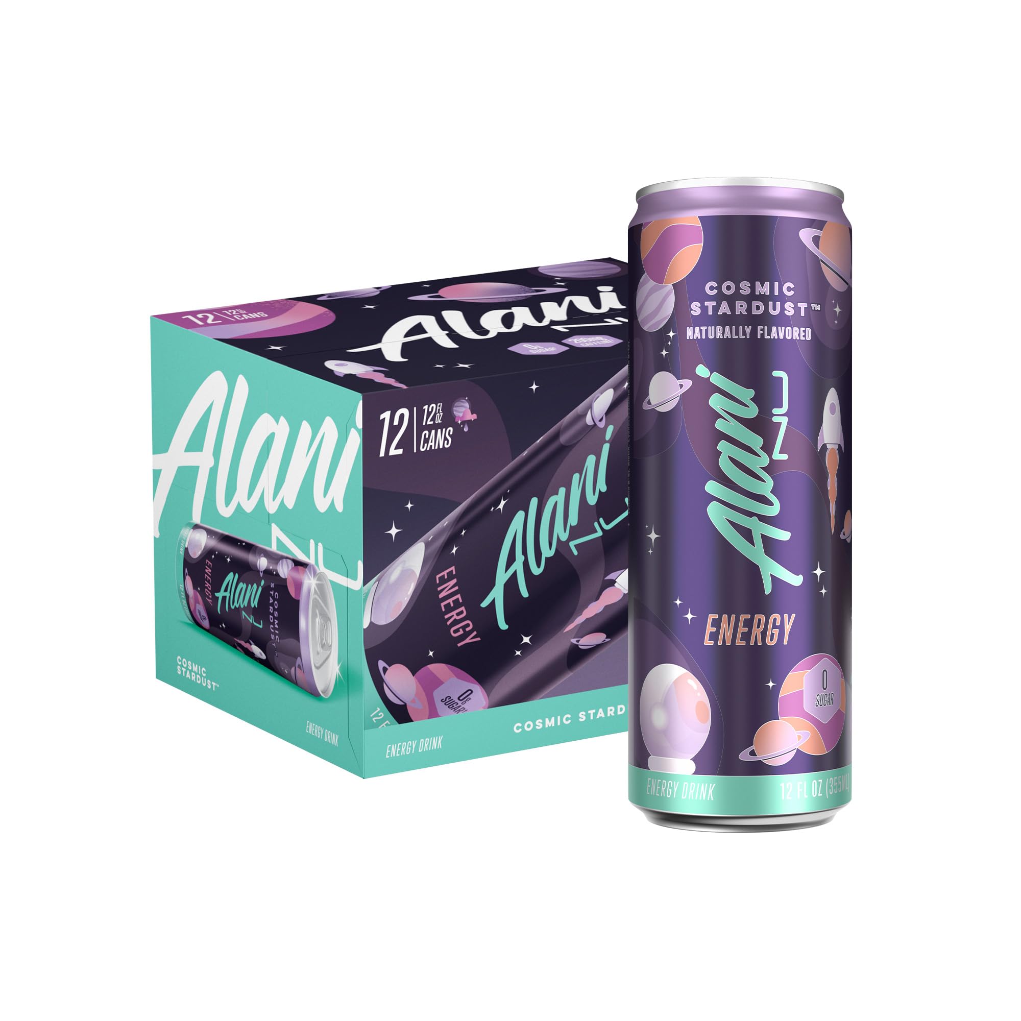 Alani Nu CHERRY TWIST Sugar Free, Low Calorie Energy Drinks, 200mg Caffeine, Biotin B Vitamins, Zero Sugar, 15 Calories, 12 Fl Oz Cans, 12 Pack0