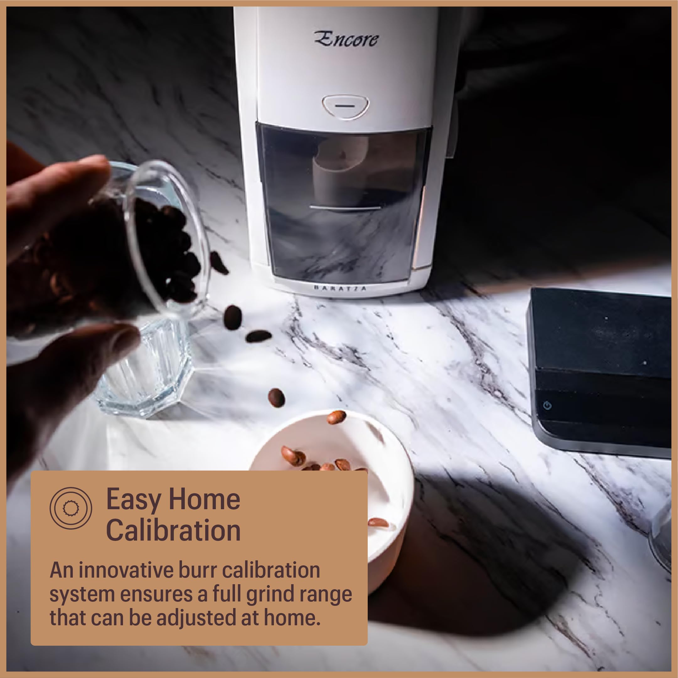 Baratza Encore Coffee Grinder ZCG485BLK, Black