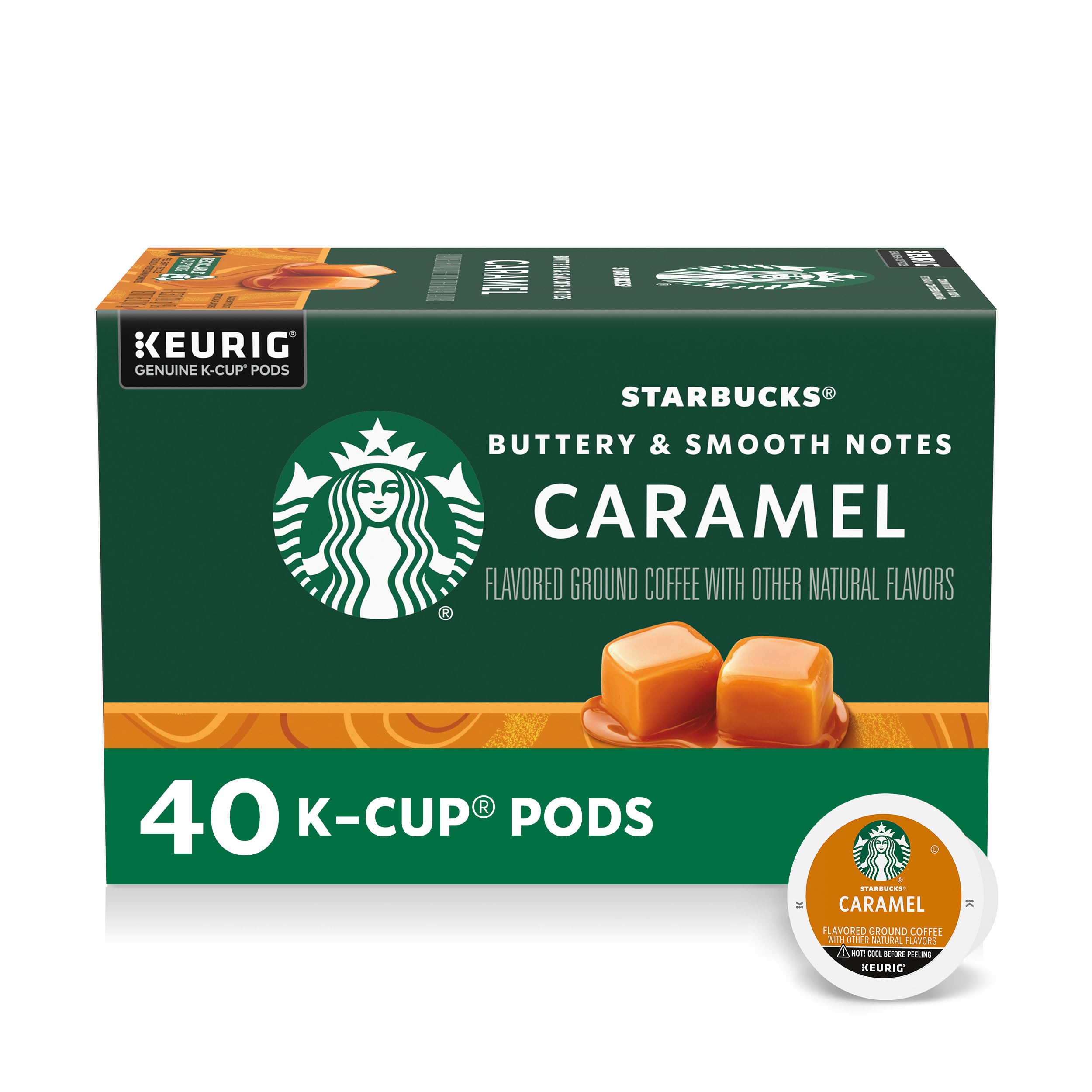 Starbucks K-Cup Coffee Pods, Medium Roast Hot or Iced Coffee, Pike Place Roast, 96 Keurig Pods