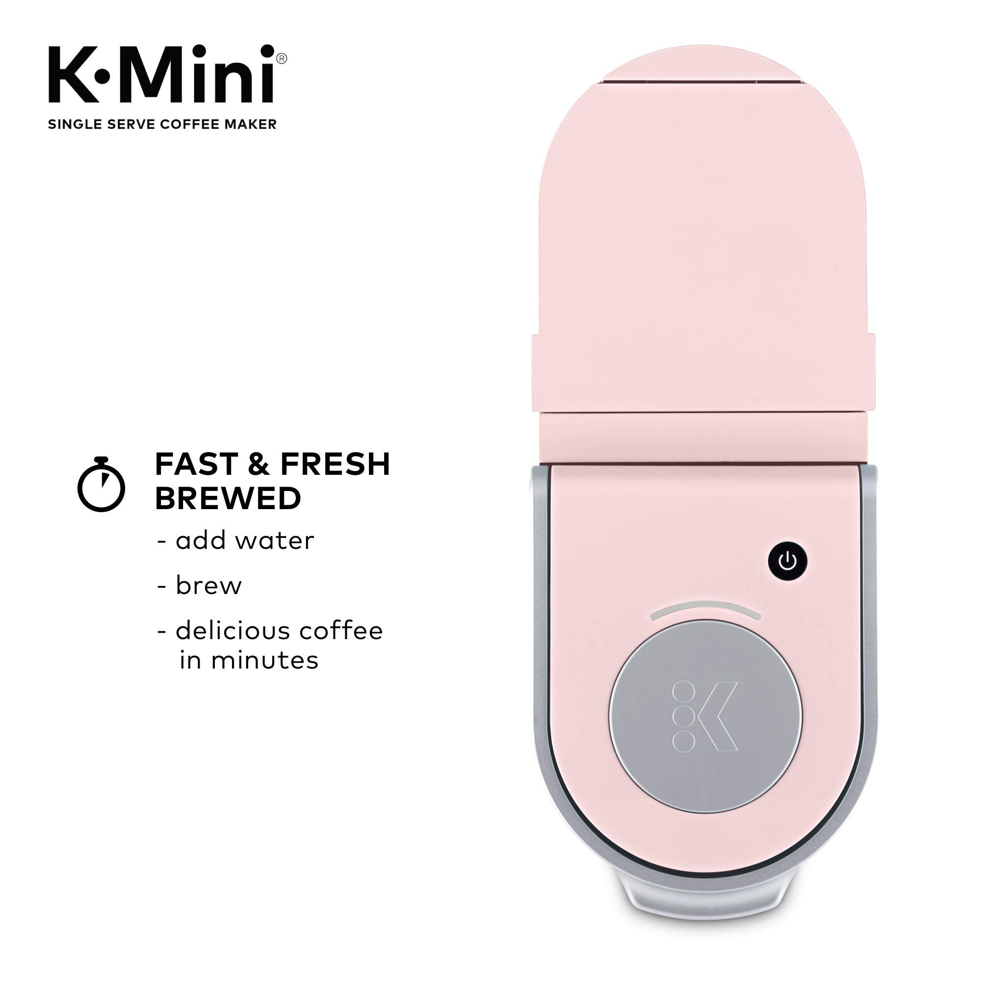 Keurig K-Mini Single Serve K-Cup Pod Coffee Maker, 6 to 12oz Brew size, with Cord Storage, Perfect for Small Spaces, Black