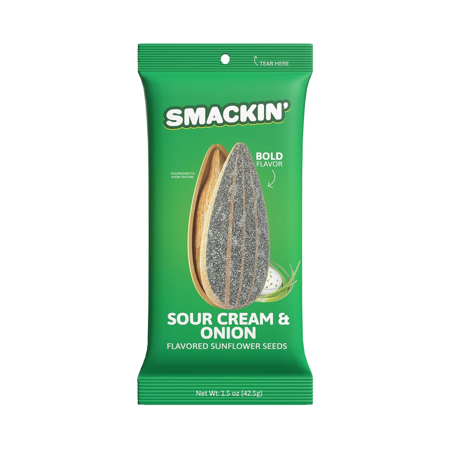 SMACKIN' Sunflower Seeds, Roasted Jumbo Small-Batch, American Made - Variety, 1.5oz bags (11 pack)