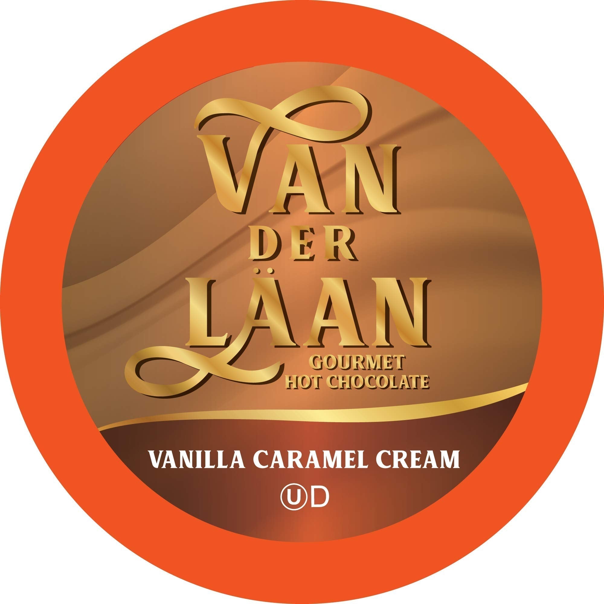 Van Der Laan Chocolate Hot Cocoa Pods, Dark Chocolate Gourmet Dutch Chocolate Compatible with K Cup Brewers Including 2.0, 40 Count