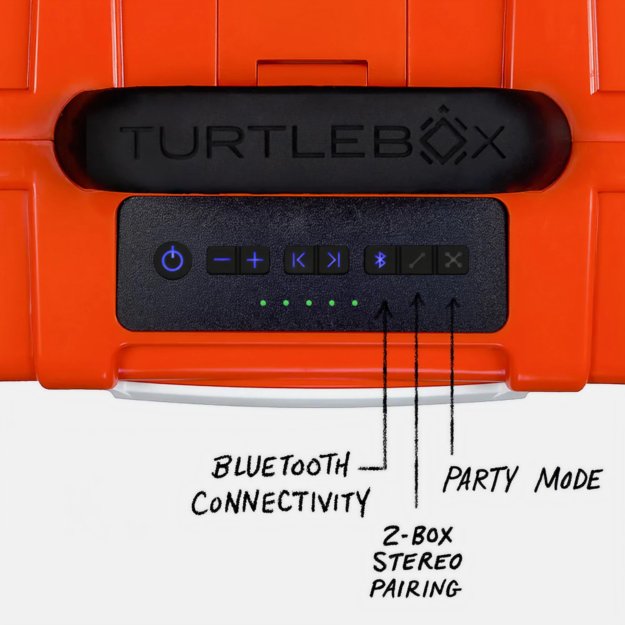 Turtlebox Original Gen 3: Portable Outdoor Bluetooth Speaker – Ultra-Loud (120dB), Waterproof (IP67), Rugged, Impact-Resistant, 3-Day Battery | Party Mode: Unlimited Pairing for Stereo Sound, Tan