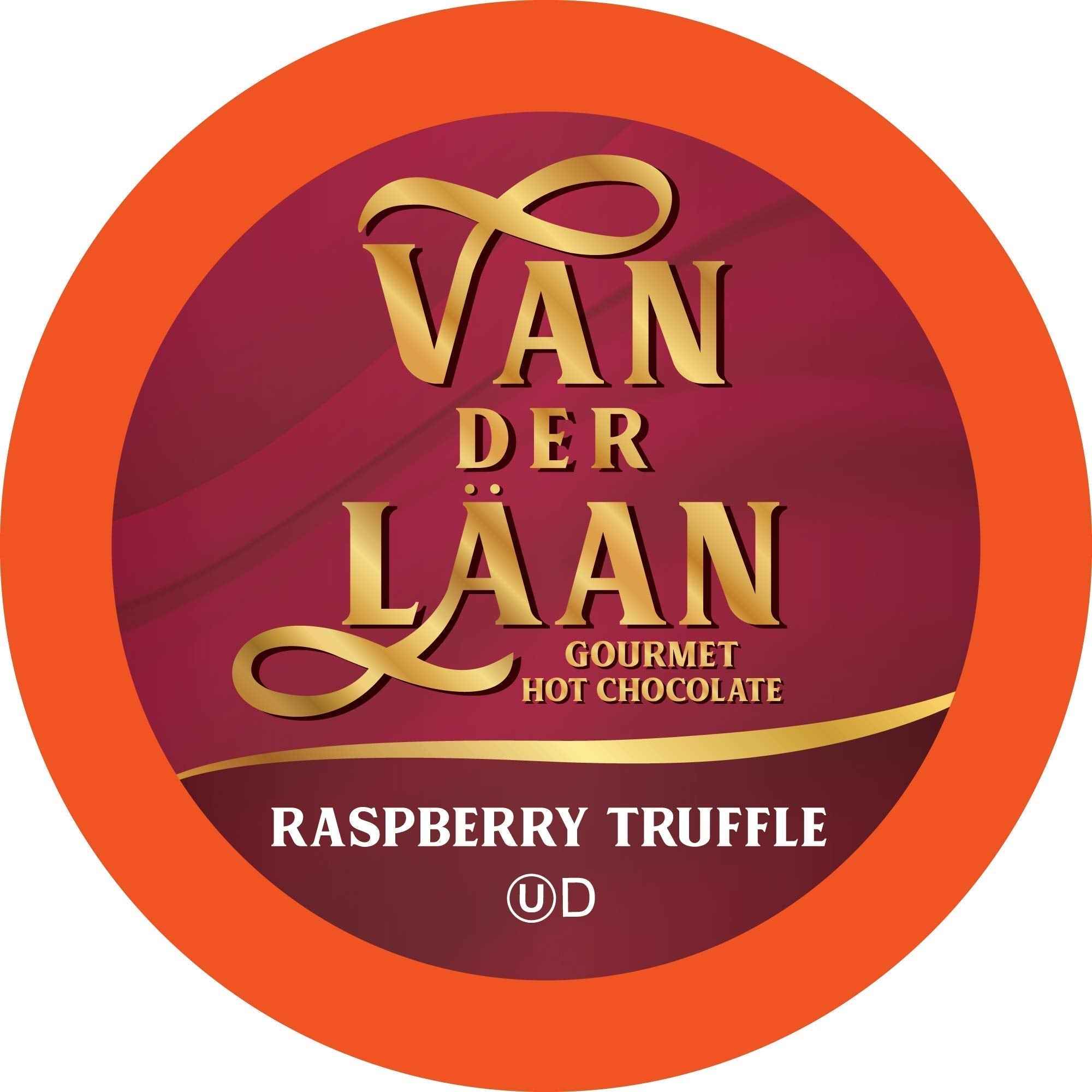 Van Der Laan Chocolate Hot Cocoa Pods, Dark Chocolate Gourmet Dutch Chocolate Compatible with K Cup Brewers Including 2.0, 40 Count