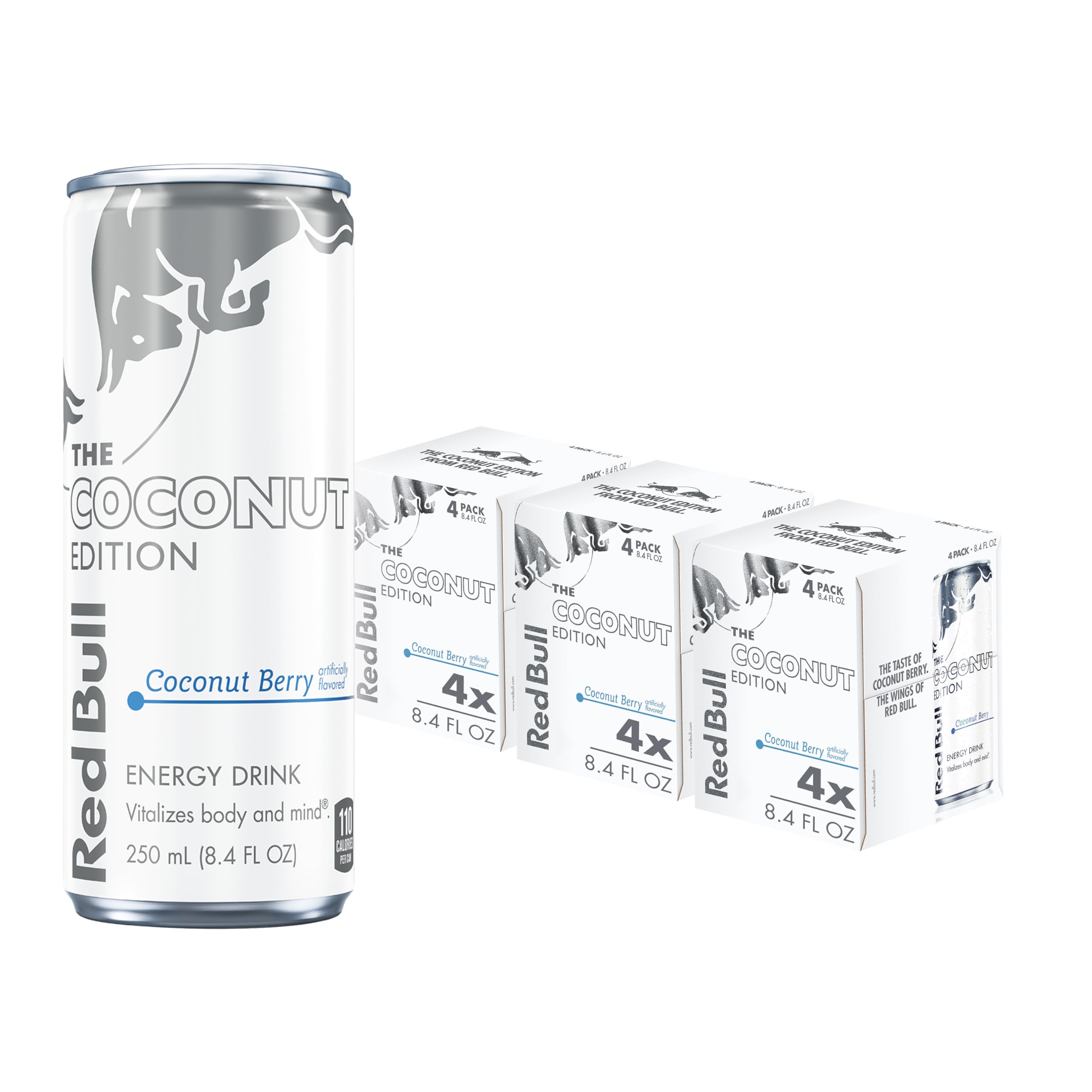 Red Bull Summer Edition Juneberry Energy Drink, 8.4 Fl Oz, 24 Cans