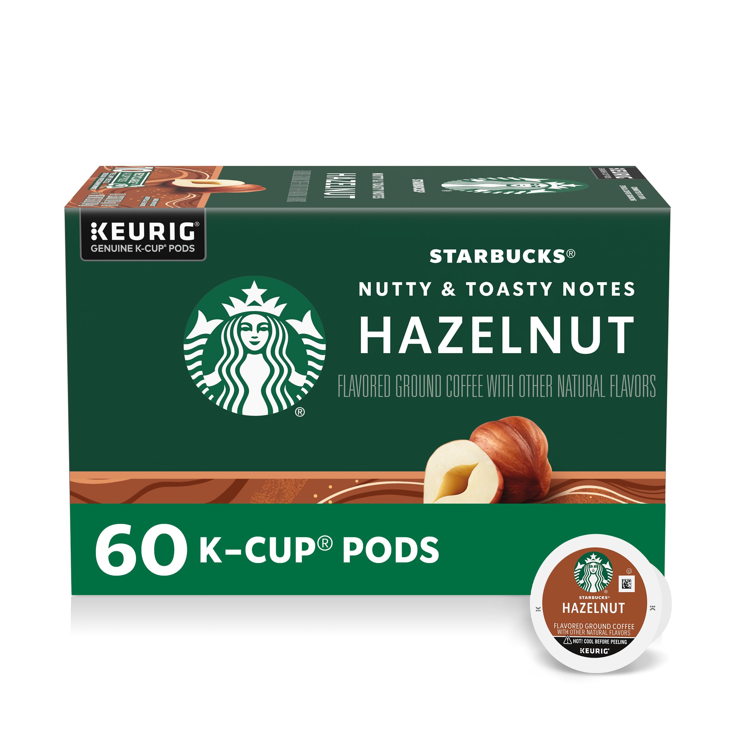 Starbucks K-Cup Coffee Pods, Starbucks Blonde Roast Hot or Iced Coffee, Veranda Blend, 96 Keurig Pods