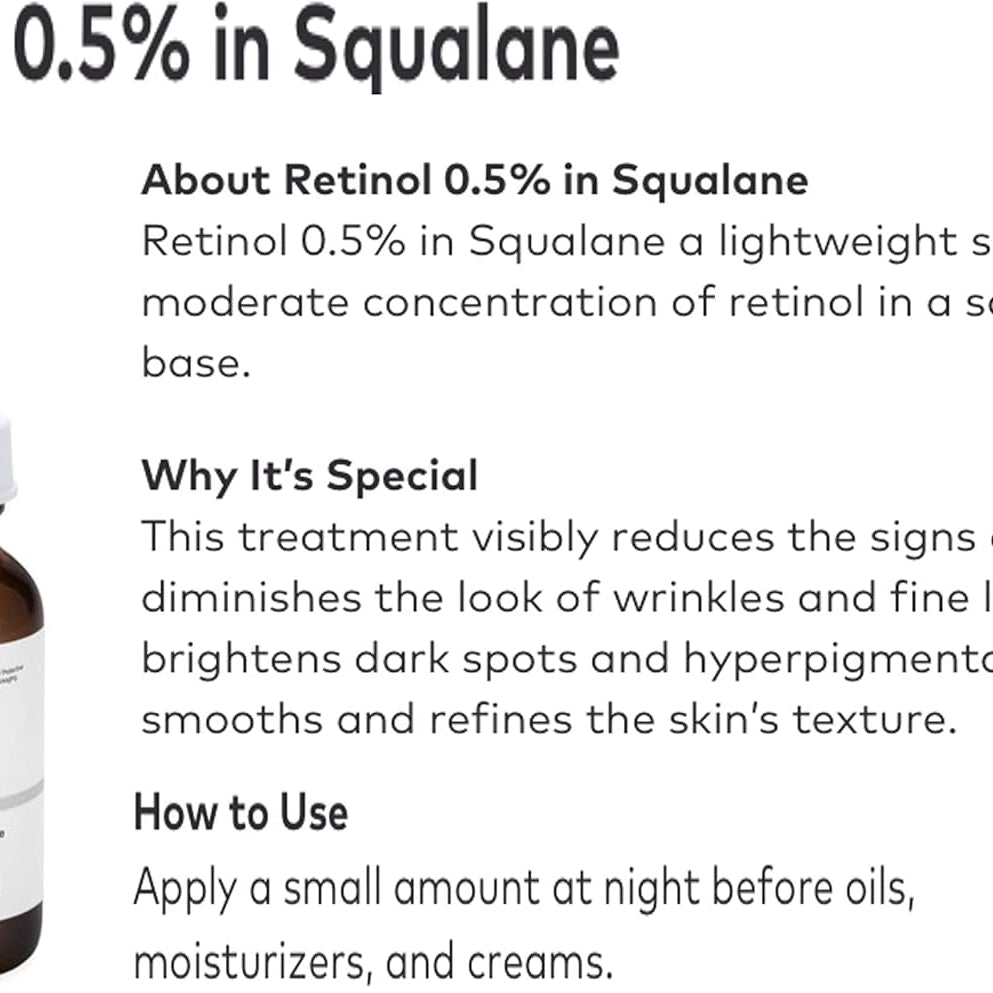 The Ordinary Retinol 0.2% in Squalane, 30ml