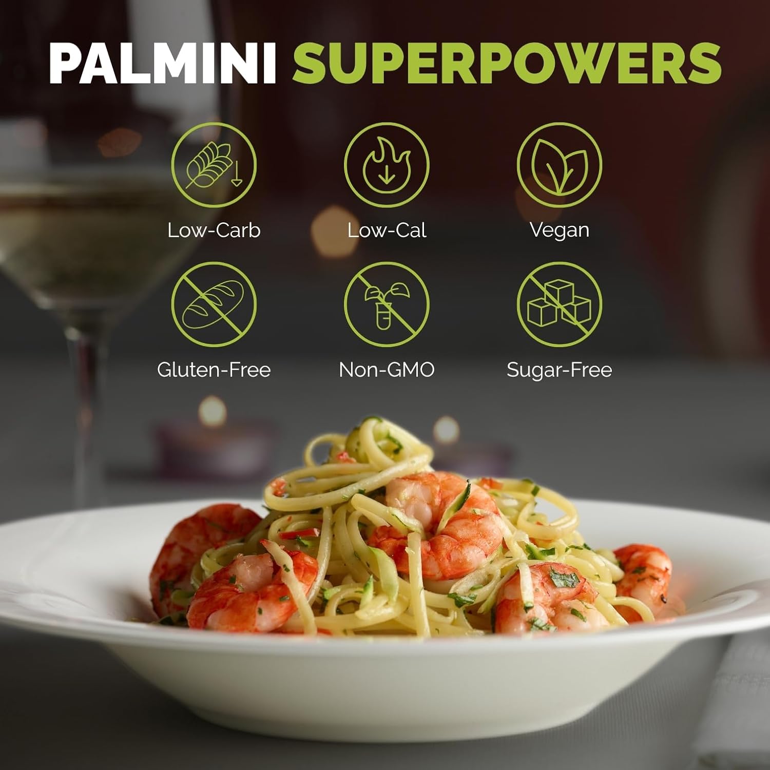 NEW! Palmini Pouch VARIETY PACK | Linguine | Angel Hair | Lasagna | Rice | Mashed | 4g of Carbs | As Seen On Shark Tank | Gluten Free (12 Ounce)