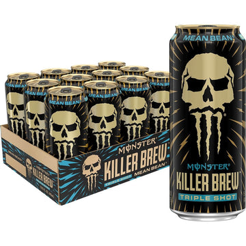Monster Energy Killer Brew Mean Bean,15 Fl Oz (Pack of 12)