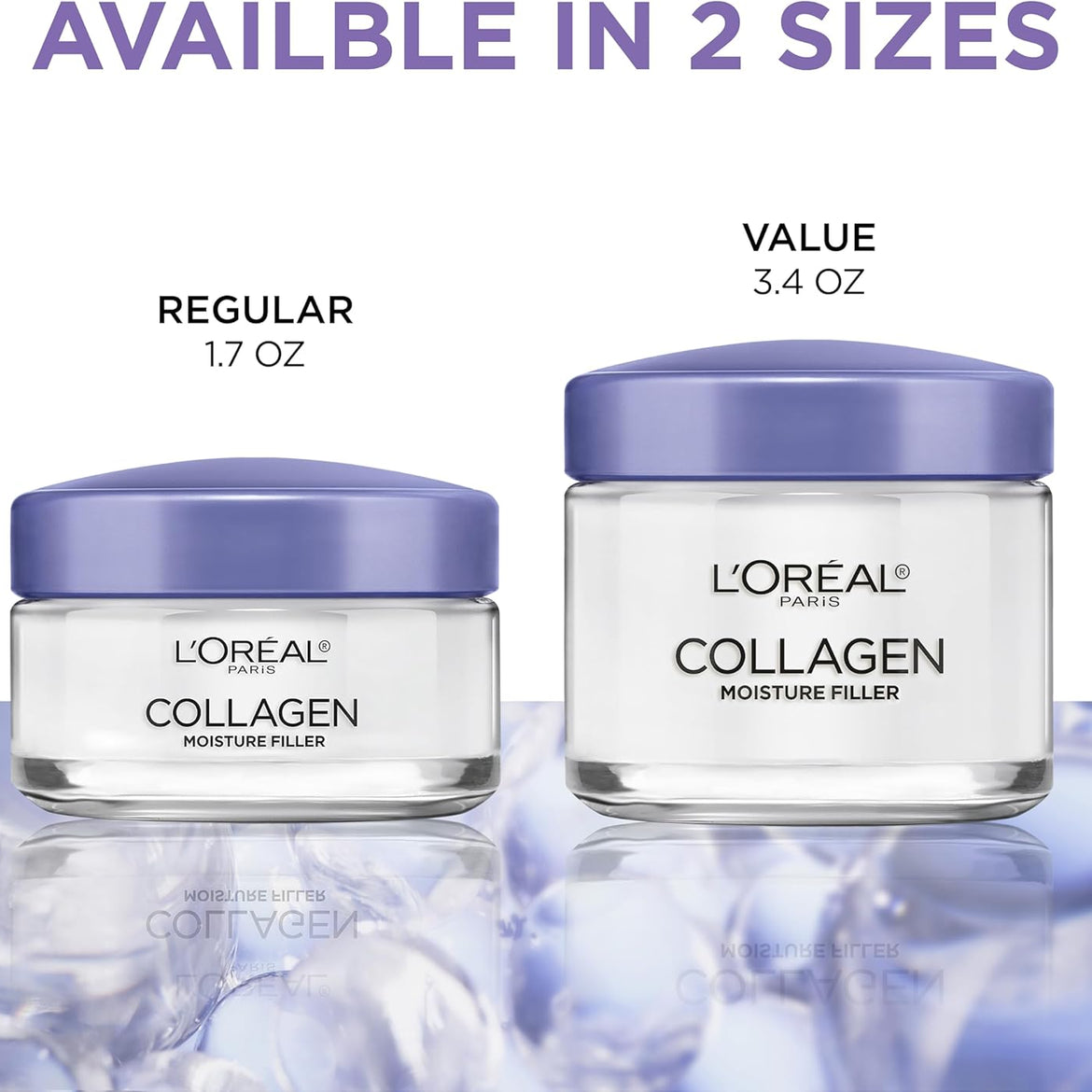 L'Oreal Paris Collagen Moisture Filler Day/Night Cream, 1.7-Fluid Ounce